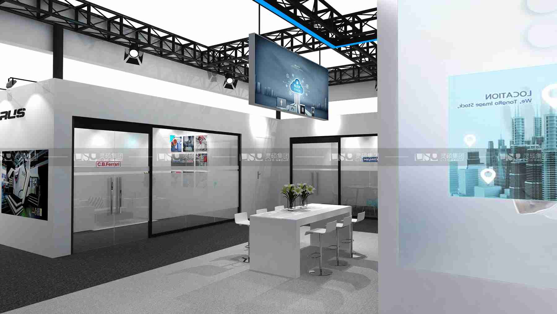 京城控股-2019年上海展會展臺設(shè)計案例