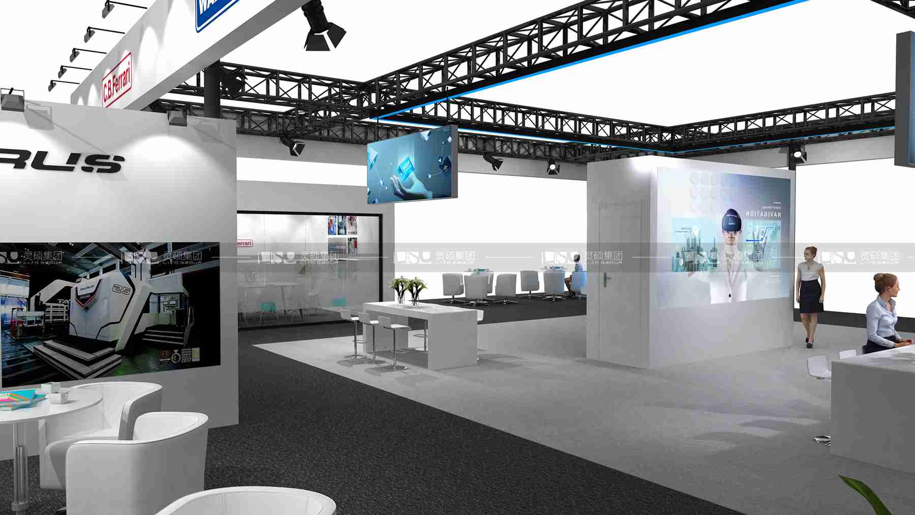 京城控股-2019年上海展會展臺設(shè)計案例