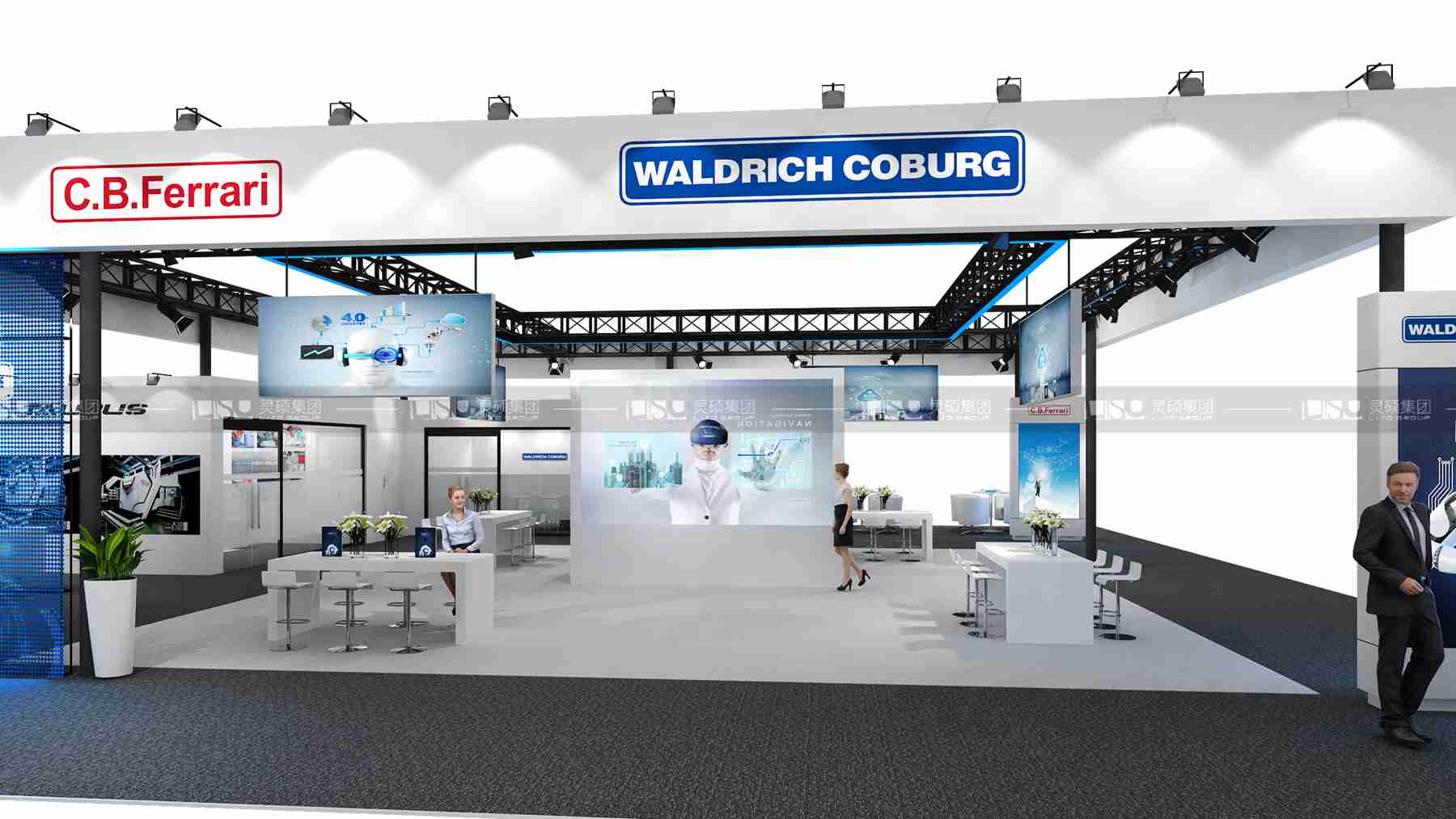 京城控股-2019年上海展會展臺設(shè)計案例