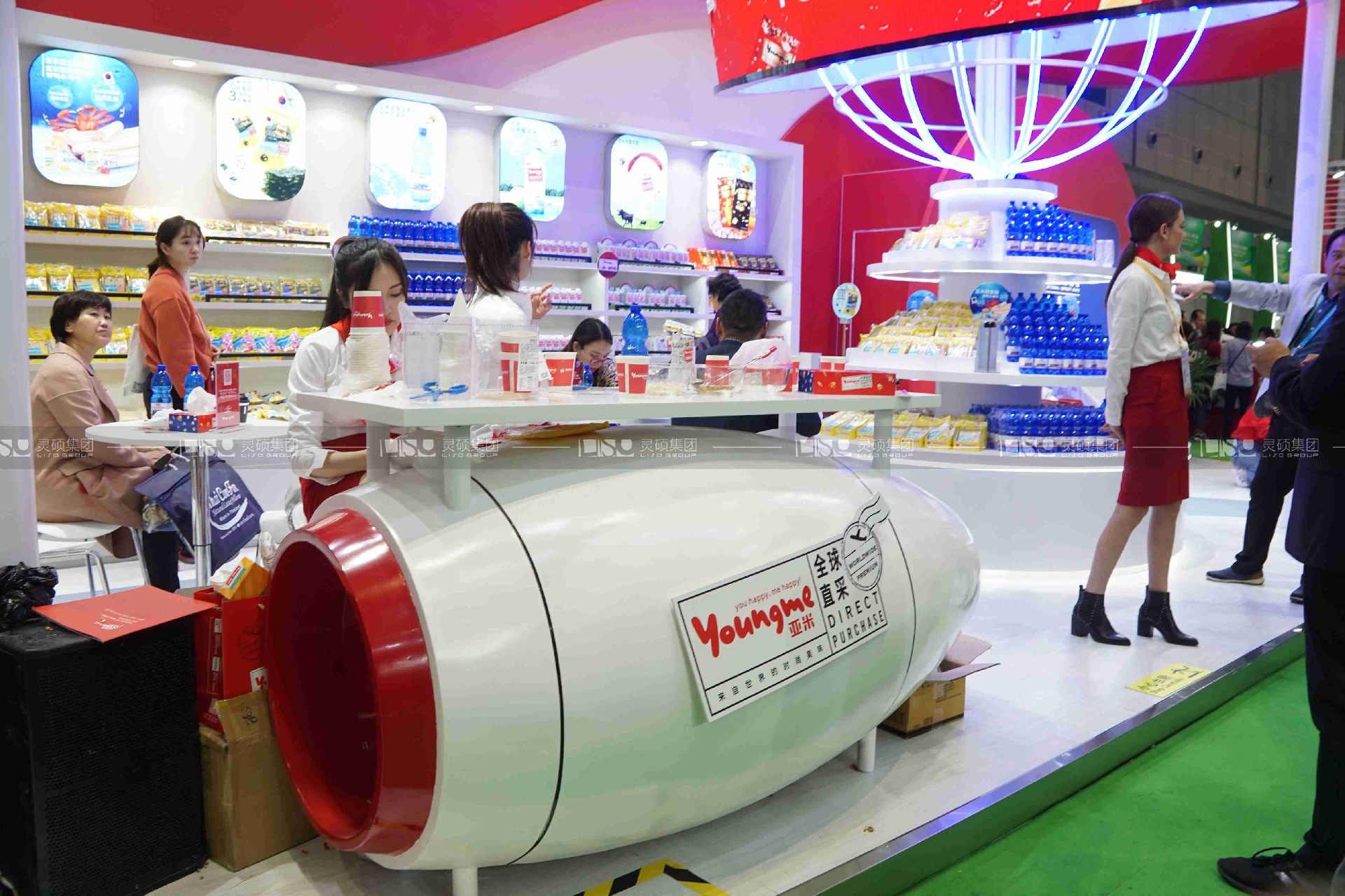 來伊份-2019年上海展會展臺設(shè)計案例