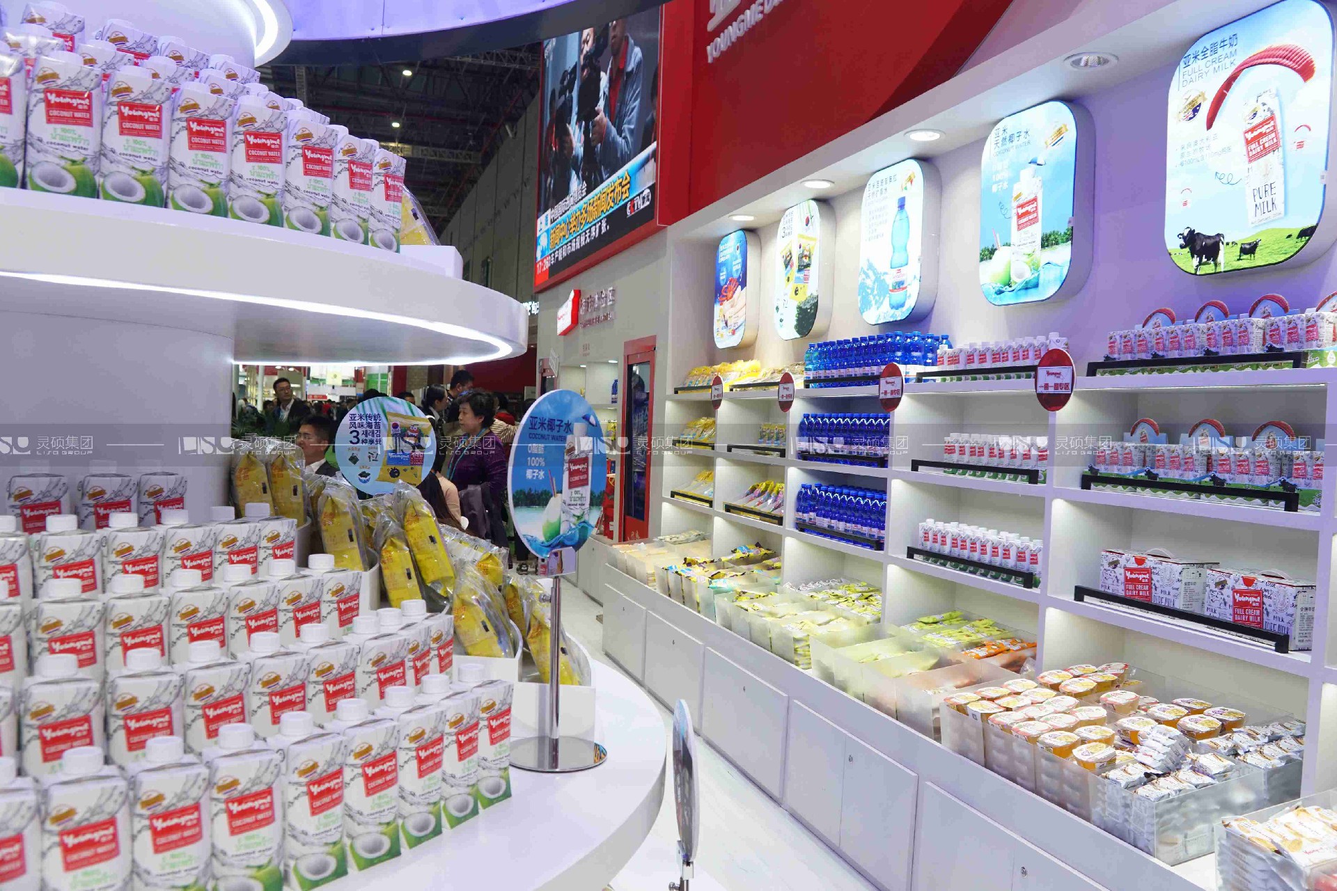 來伊份-2019年上海展會展臺設(shè)計案例