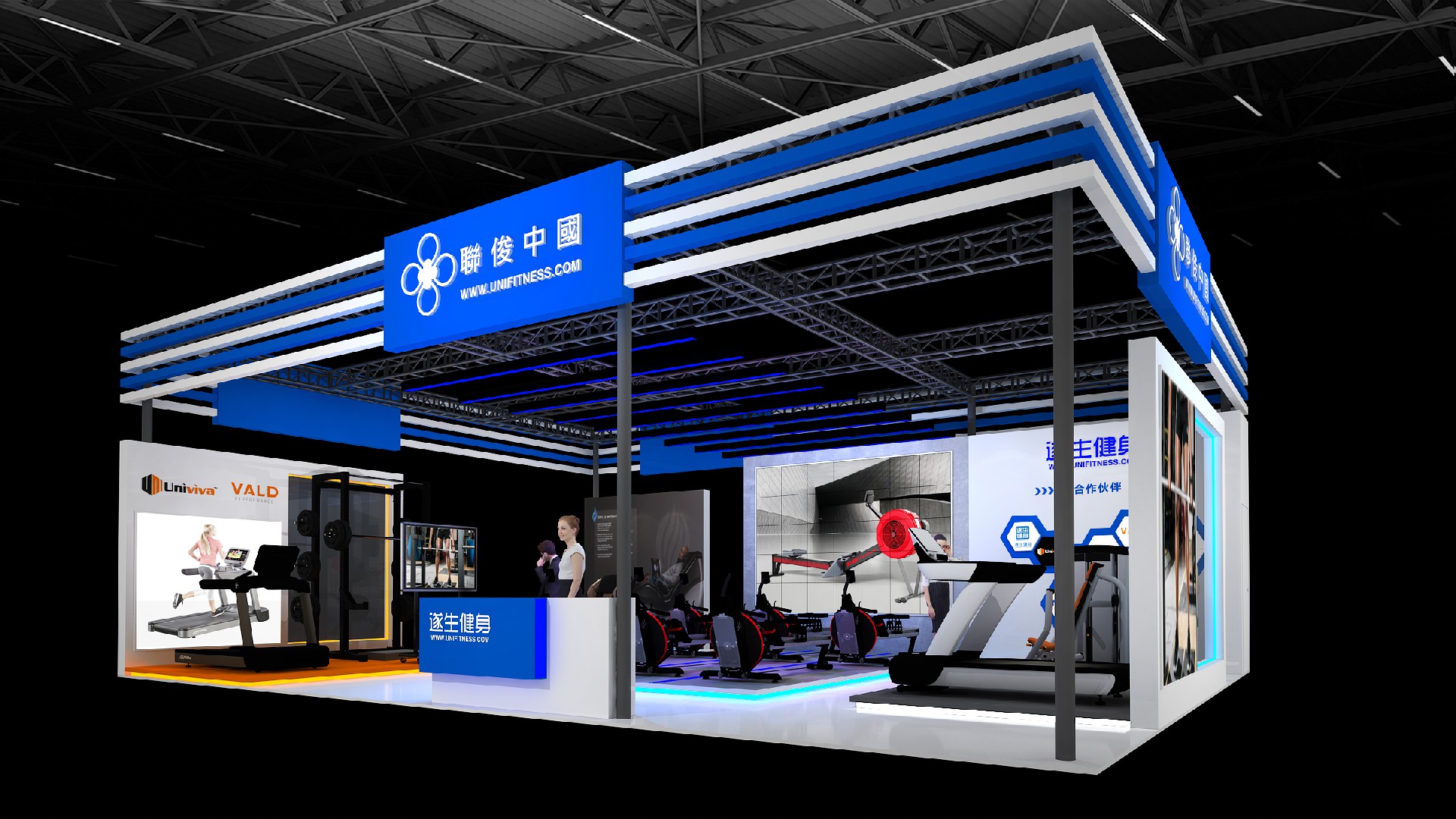 遂生健身-上海展會(huì)展臺(tái)設(shè)計(jì)搭建案例