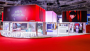 歐萊雅- 上海展會展臺設(shè)計搭建案例