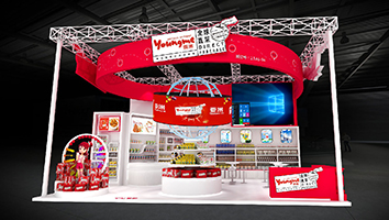 亞米（來伊份）-上海展會(huì)展臺(tái)設(shè)計(jì)搭建案例