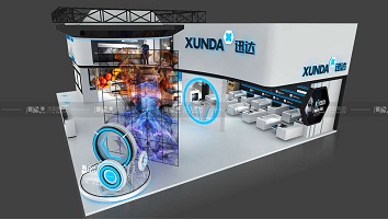 迅達-家電展臺設(shè)計搭建案例