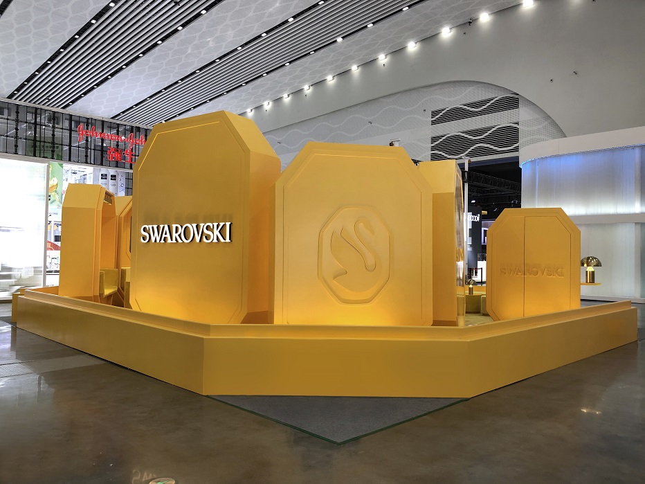 施華洛世奇-消博會展臺設(shè)計(jì)搭建案例