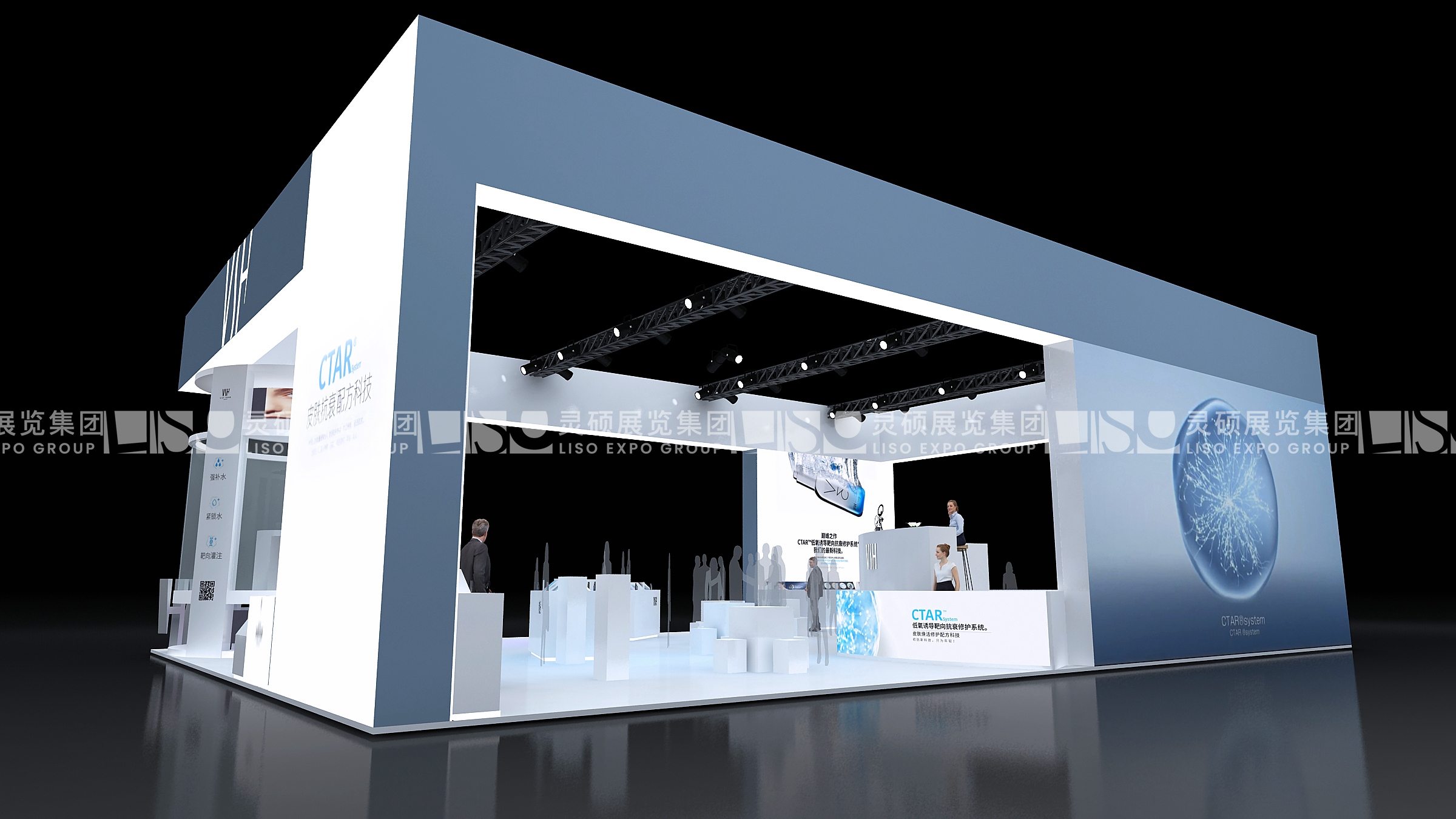 薇氏赫爾-上海展會(huì)展臺(tái)設(shè)計(jì)搭建案例
