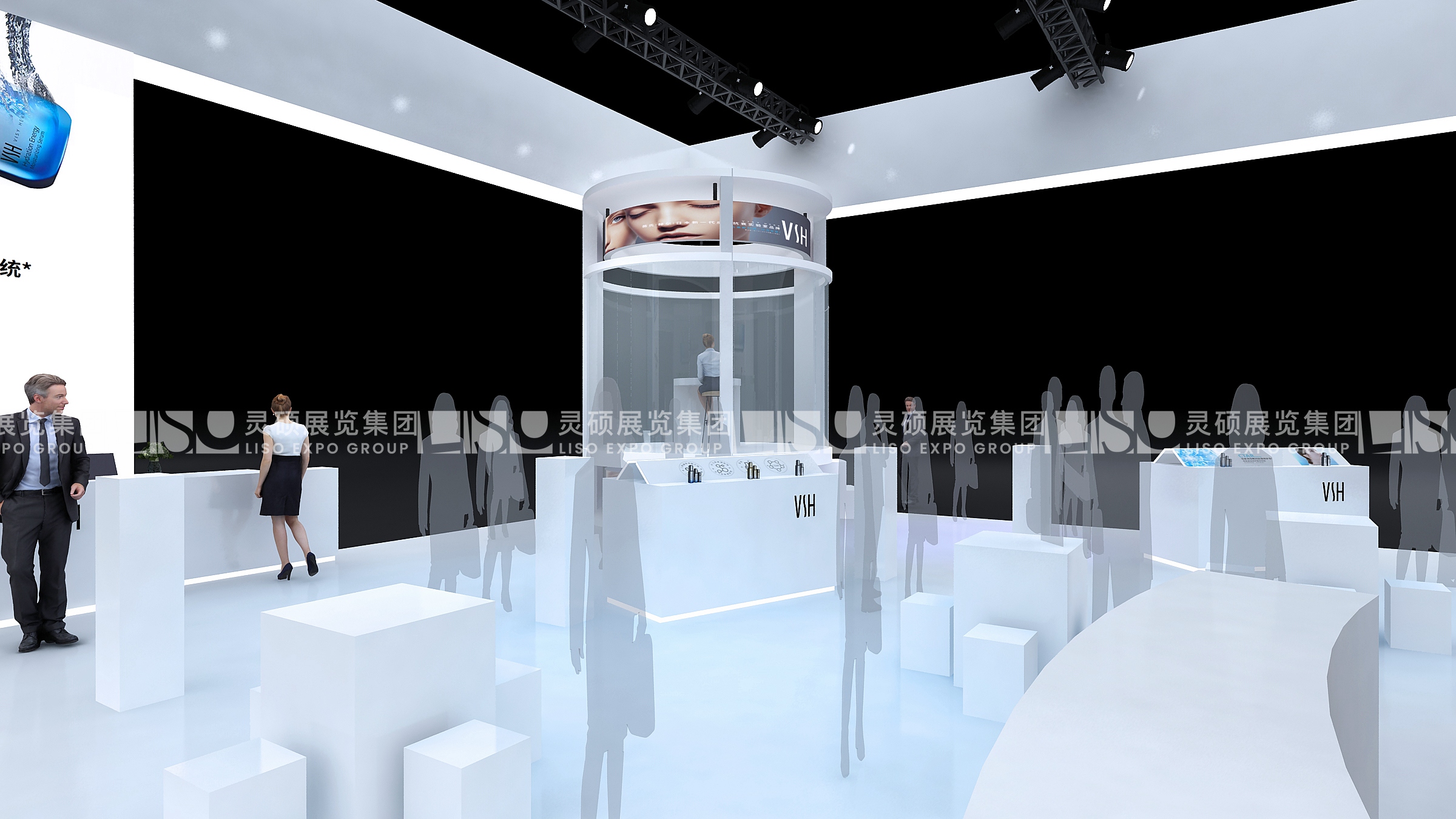 薇氏赫爾-上海展會(huì)展臺(tái)設(shè)計(jì)搭建案例