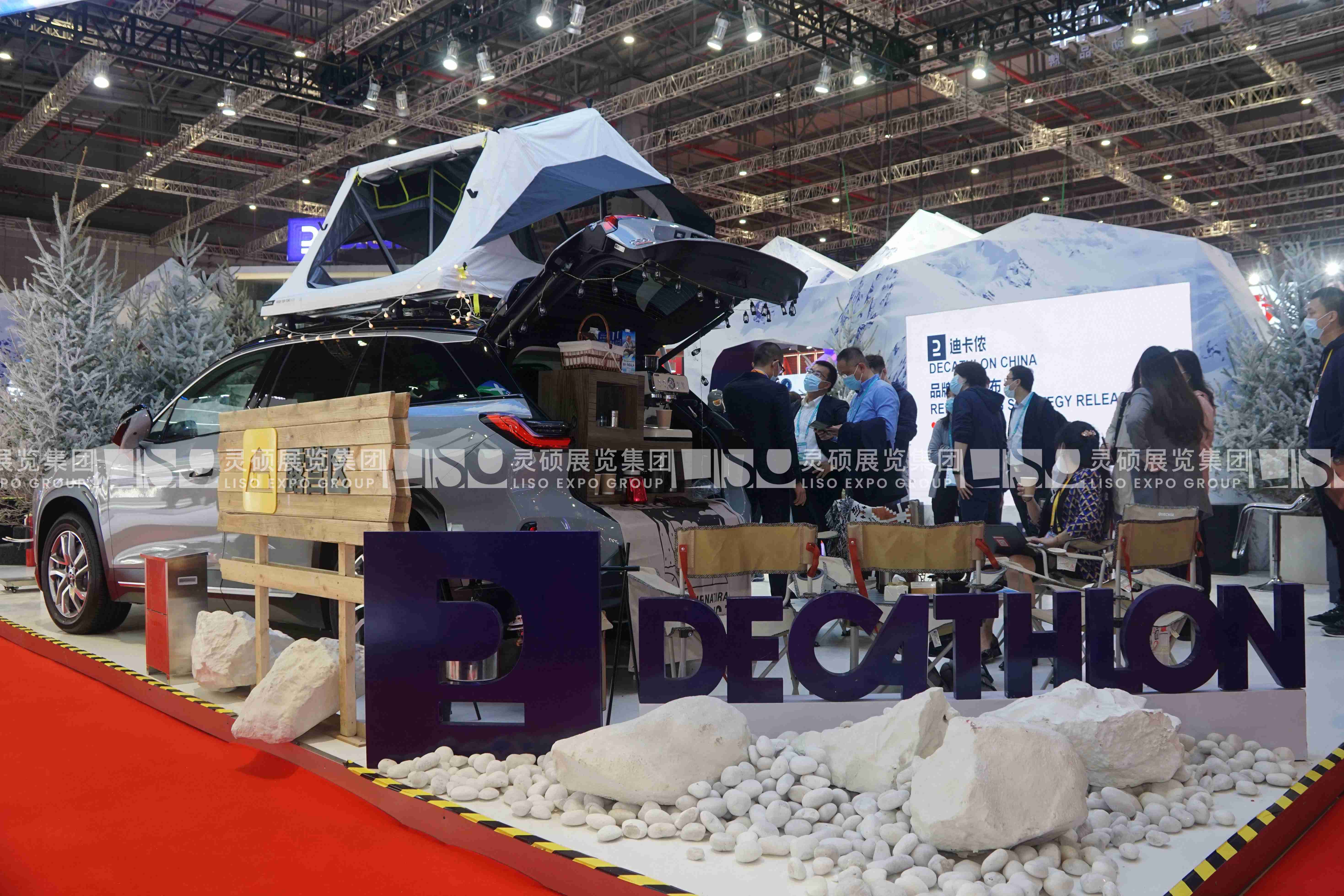 迪卡儂-上海展會展臺設(shè)計案例