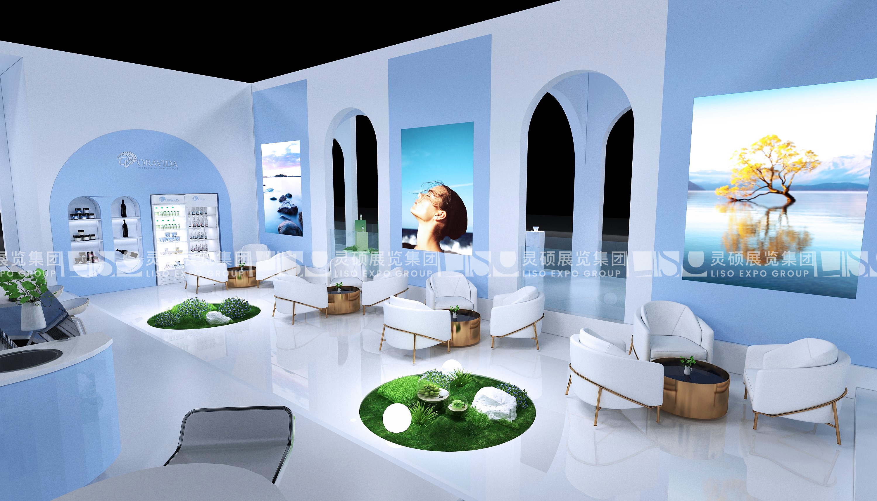 蘭維樂-上海展會展臺設(shè)計案例