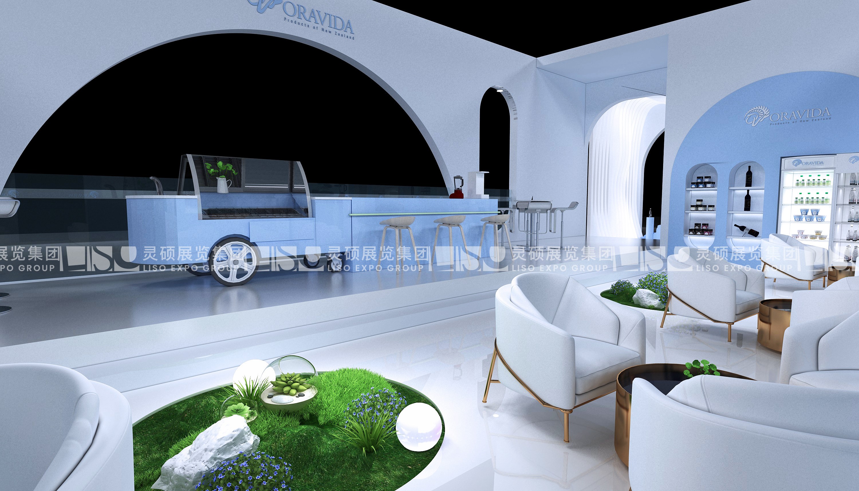 蘭維樂-上海展會展臺設(shè)計案例