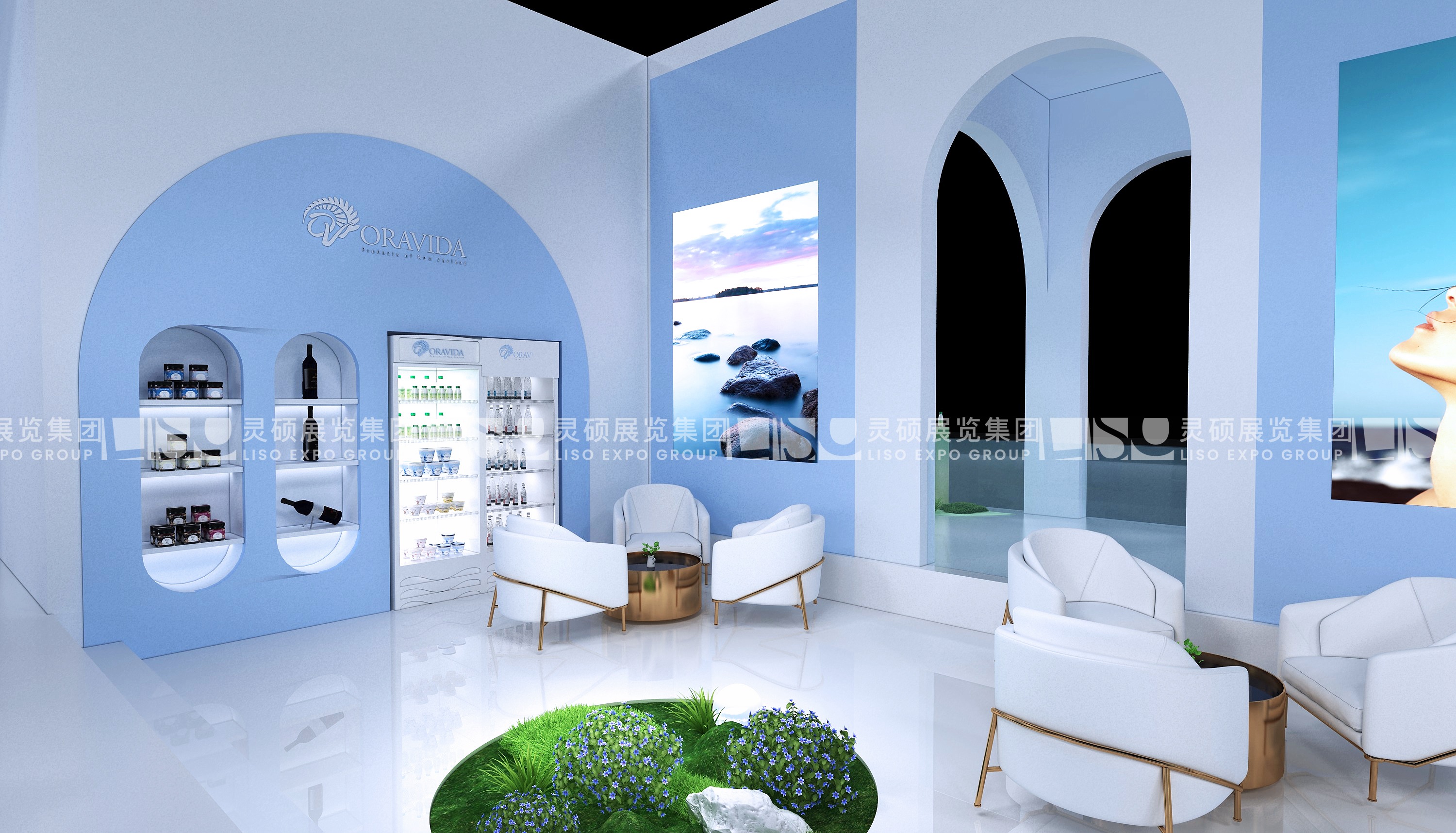 蘭維樂-上海展會展臺設(shè)計案例