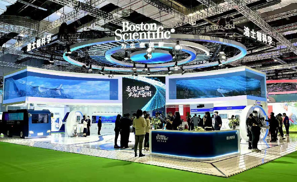 波士頓-上海展會展臺設計搭建案例