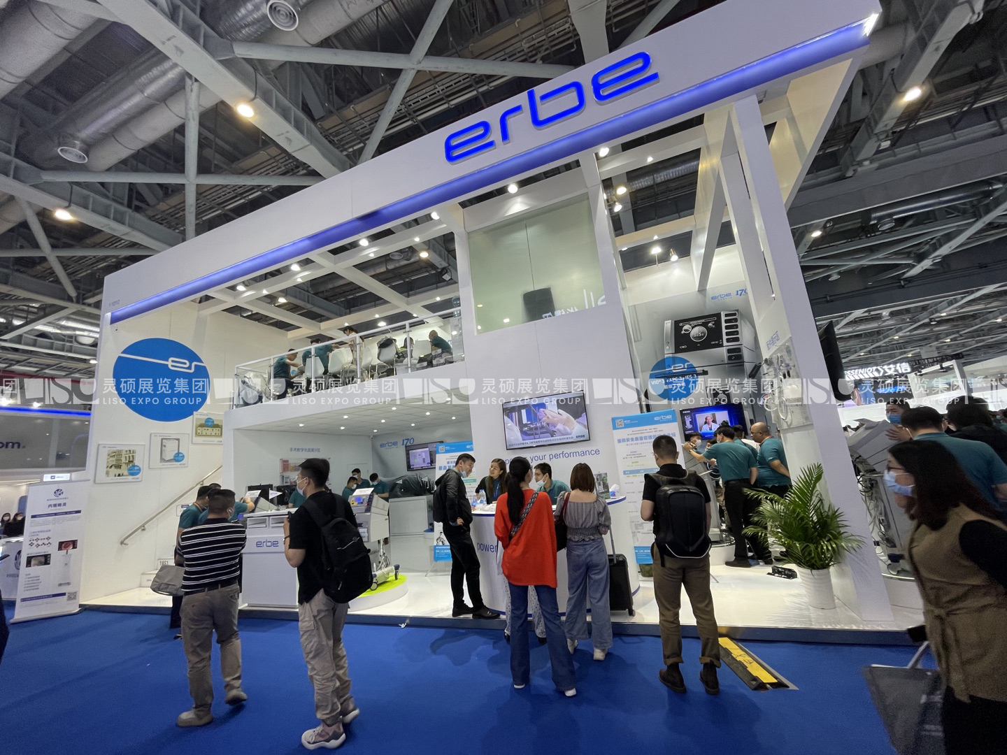 愛爾博—醫(yī)療展展臺設計搭建案例