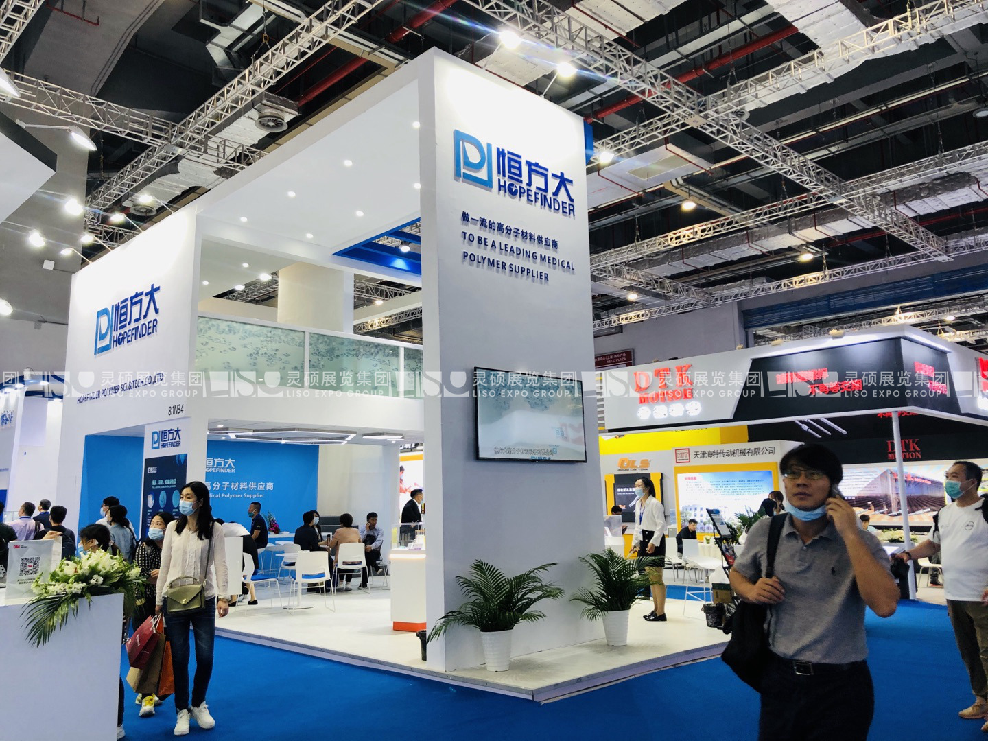 恒方大-醫(yī)療展展臺設(shè)計(jì)搭建案例