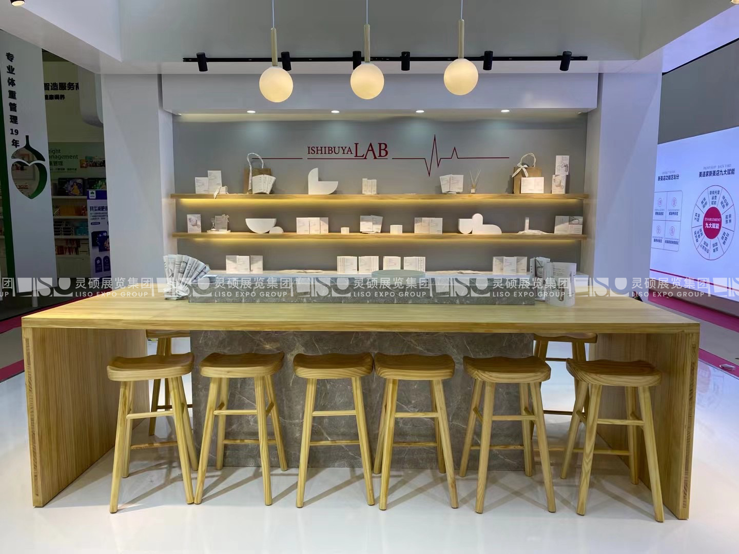 細(xì)步野ISHIBUYALAB—美博會(huì)展臺(tái)設(shè)計(jì)搭建
