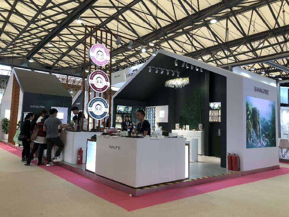 香蒲麗SHANGPREE—美博會展臺設(shè)計(jì)搭建案例