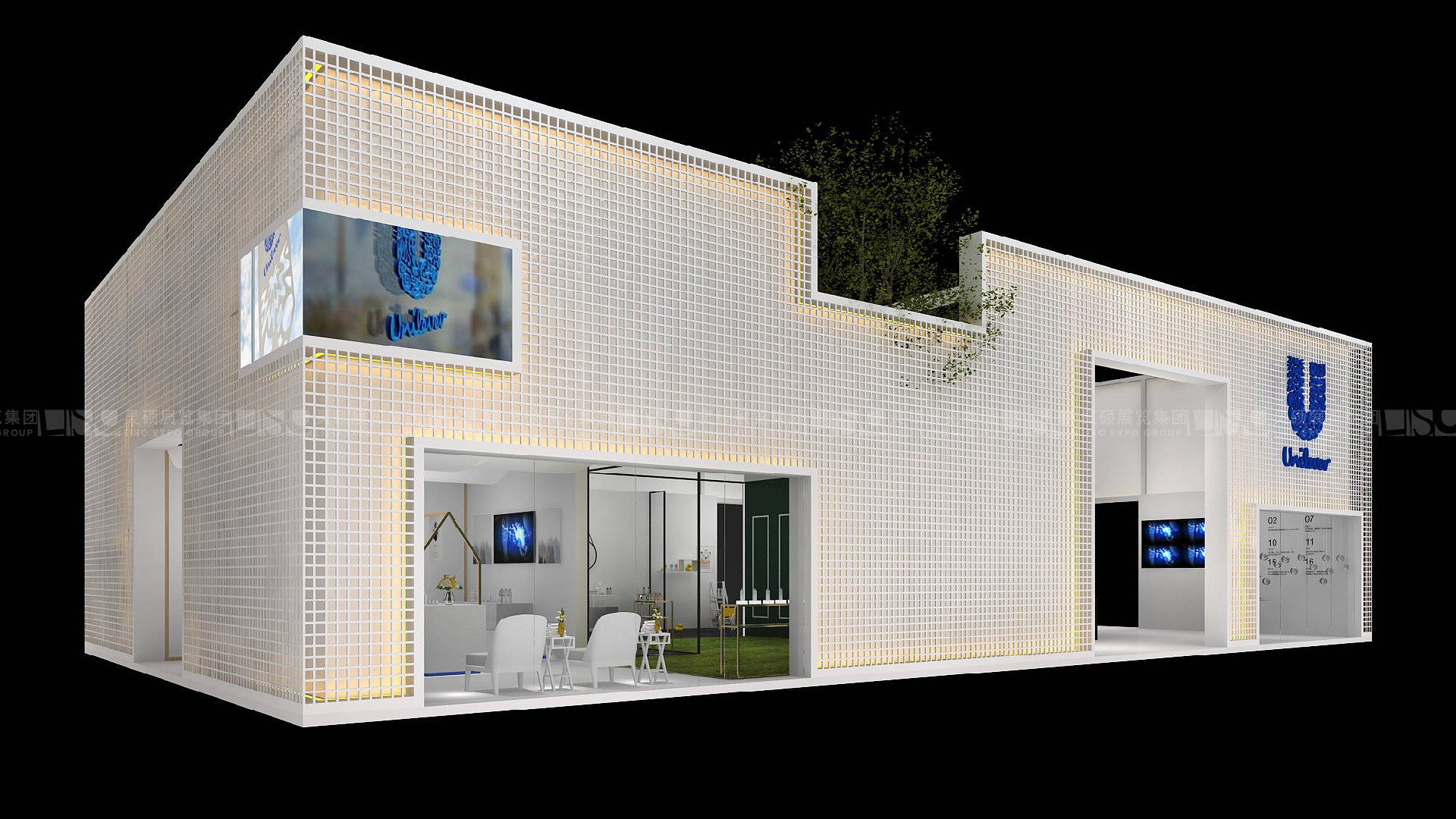 上海展臺設(shè)計搭建案例（聯(lián)合利華）