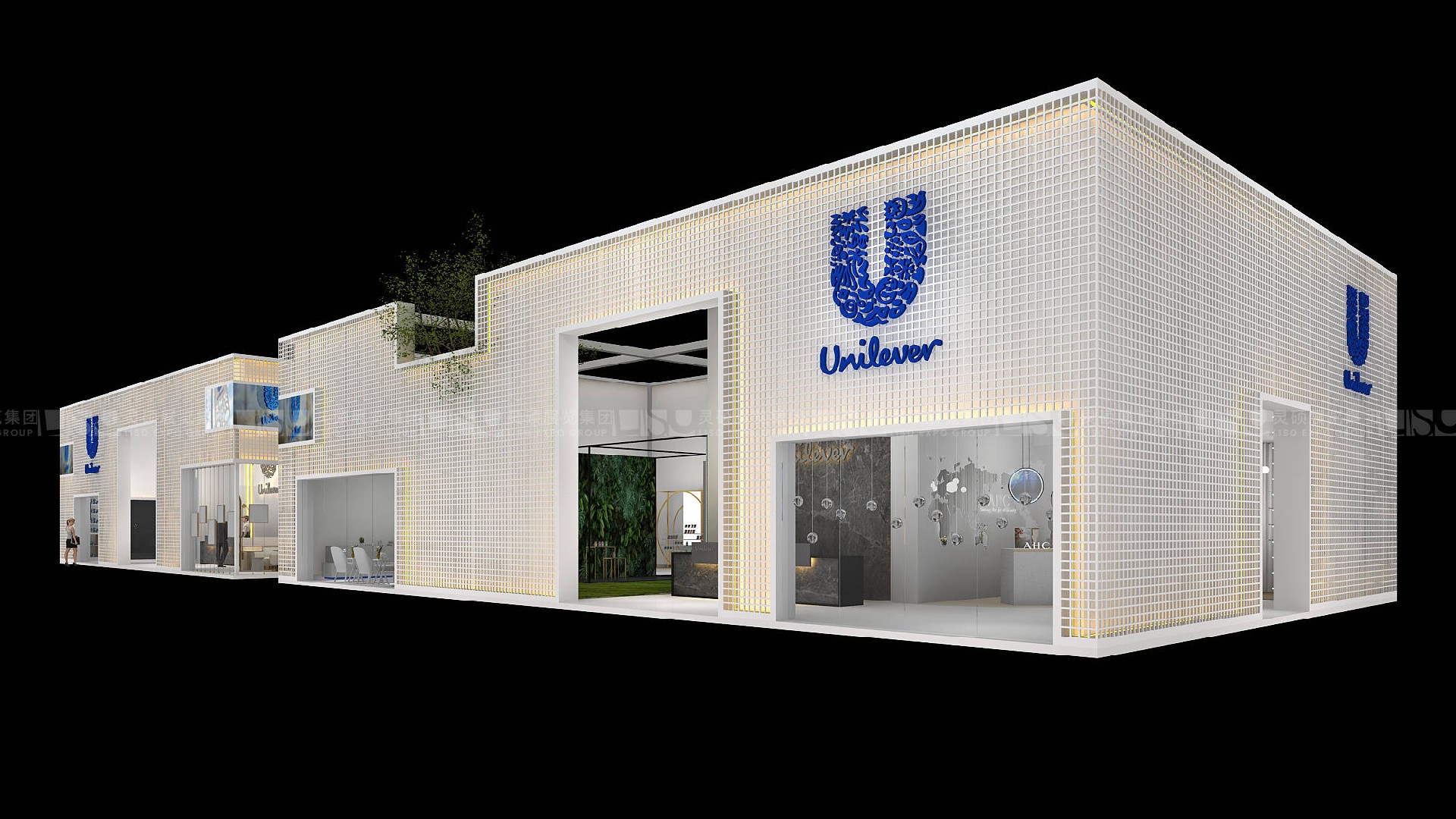 上海展臺設(shè)計搭建案例（聯(lián)合利華）