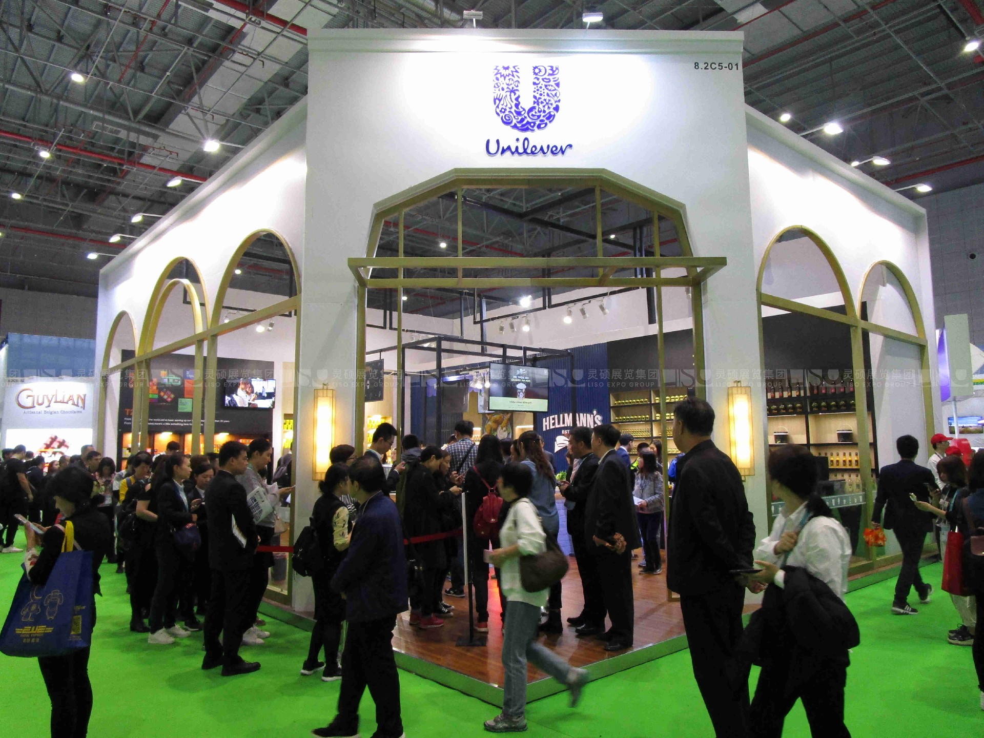 上海展臺設(shè)計搭建案例（聯(lián)合利華）