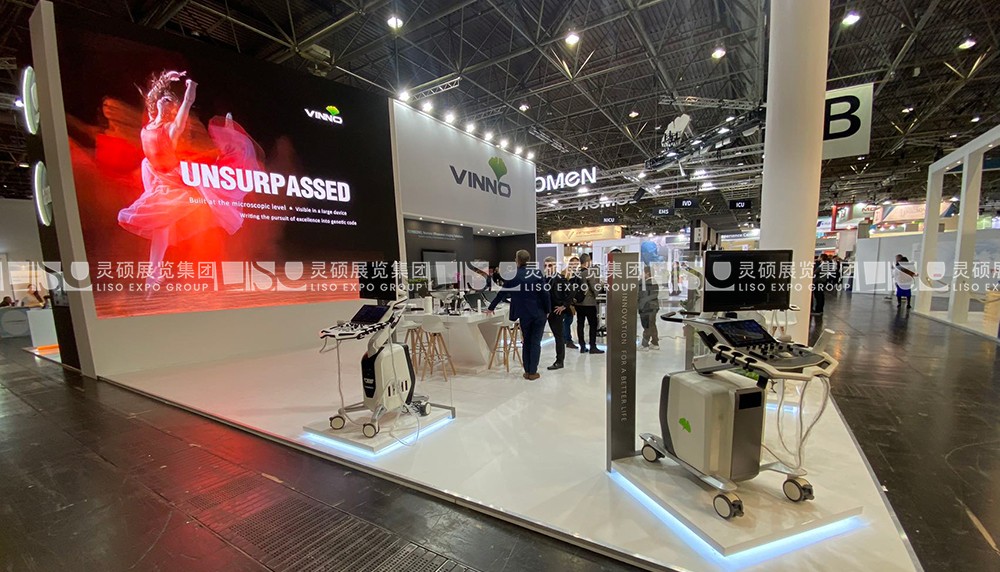 國外展臺設(shè)計搭建案例-飛依諾