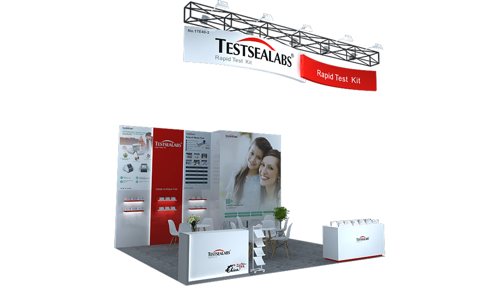 國外展臺設(shè)計搭建-泰熙生物