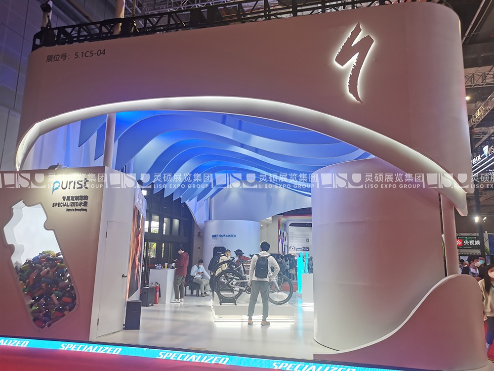 上海展會展臺設(shè)計(jì)搭建案例-SPECIALIZED閃電