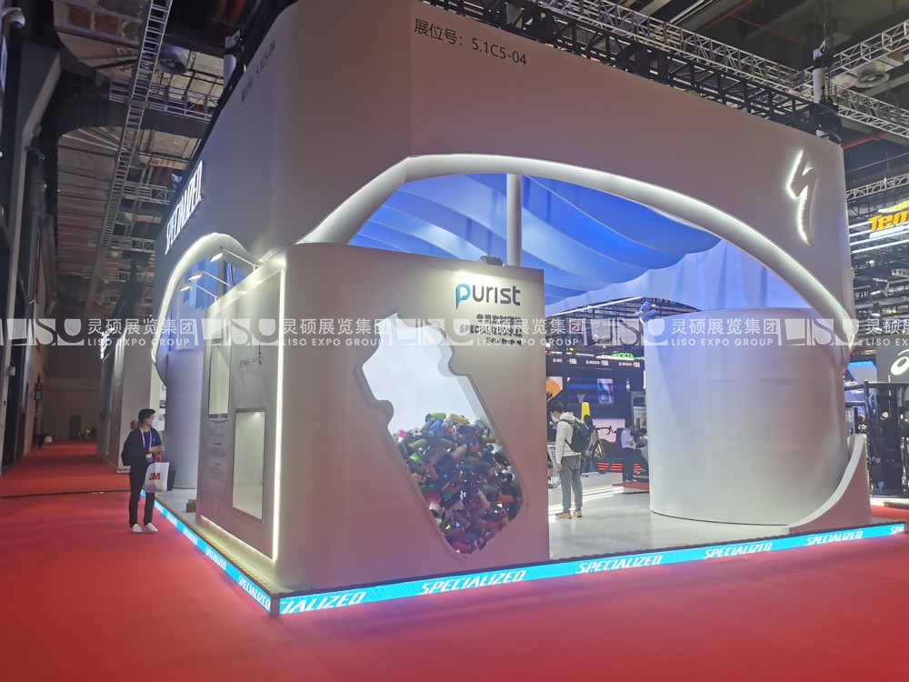 上海展會展臺設(shè)計(jì)搭建案例-SPECIALIZED閃電