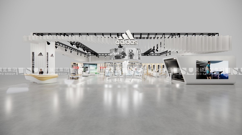 阿迪達(dá)斯adidas上海展會展臺設(shè)計案例 阿迪達(dá)斯adidas上海展會展臺設(shè)計案例