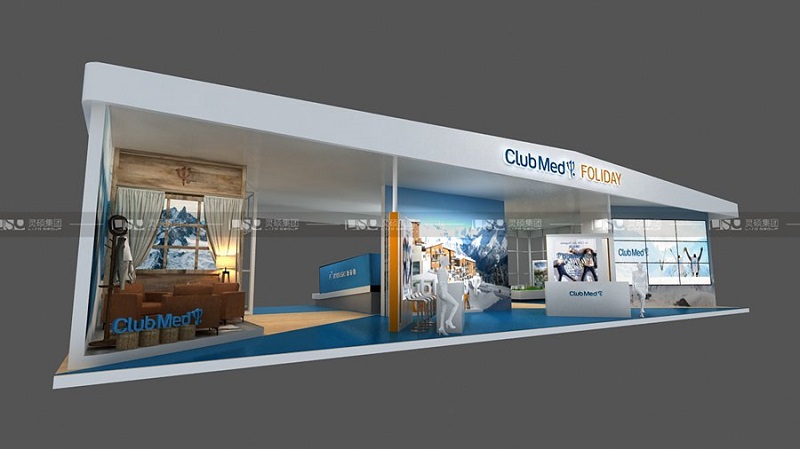 復星上海展會展臺設計搭建案例