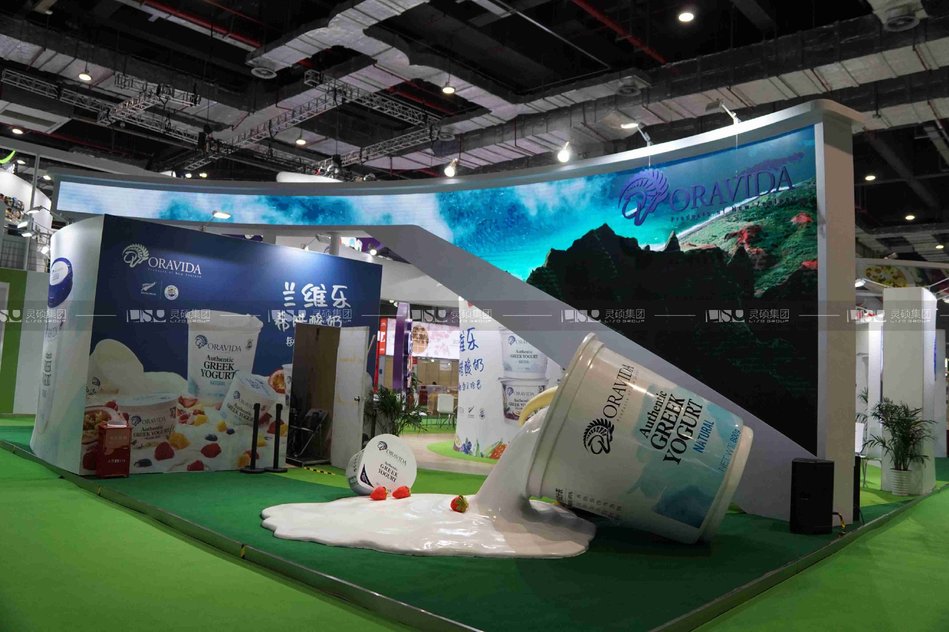 上海展會展位搭建現(xiàn)場案例圖