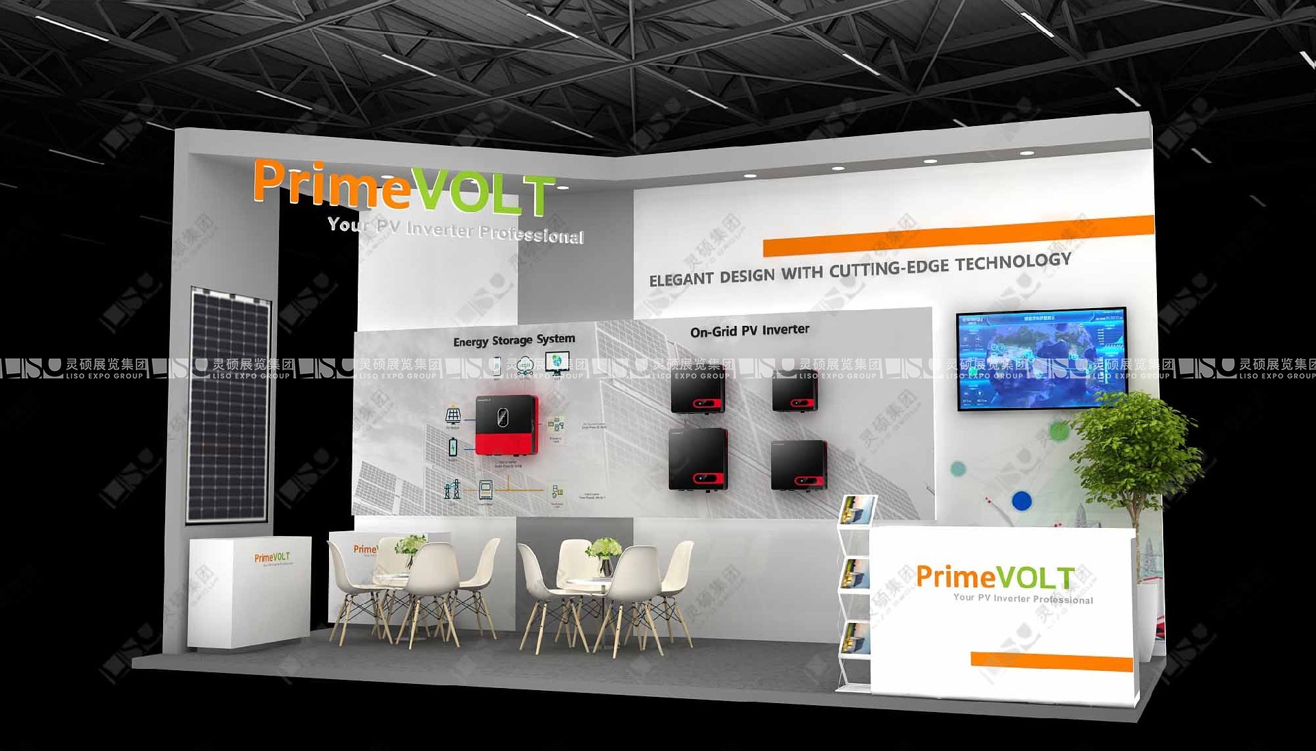 國外展臺設計搭建_盛能杰科技