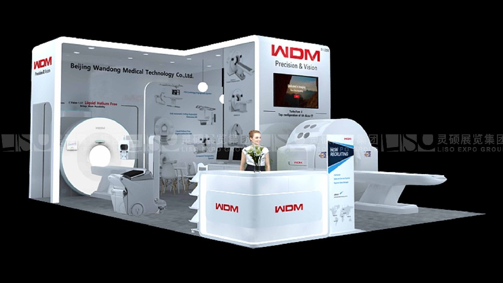 國外展臺設(shè)計(jì)搭建-萬東