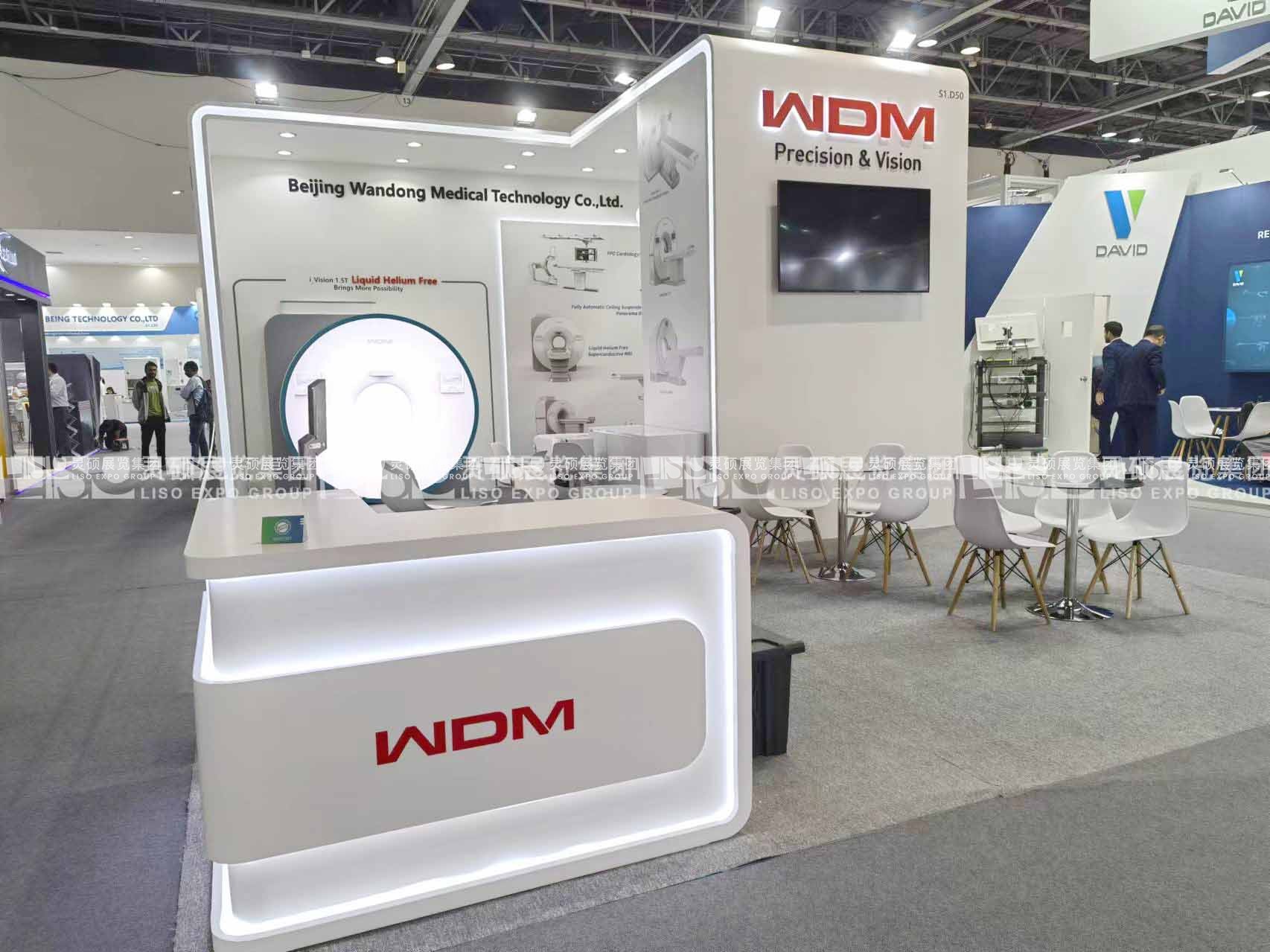 國外展臺設(shè)計(jì)搭建-萬東