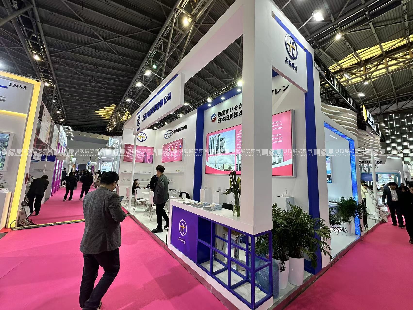 PCHi展臺(tái)搭建案例-楚享生物