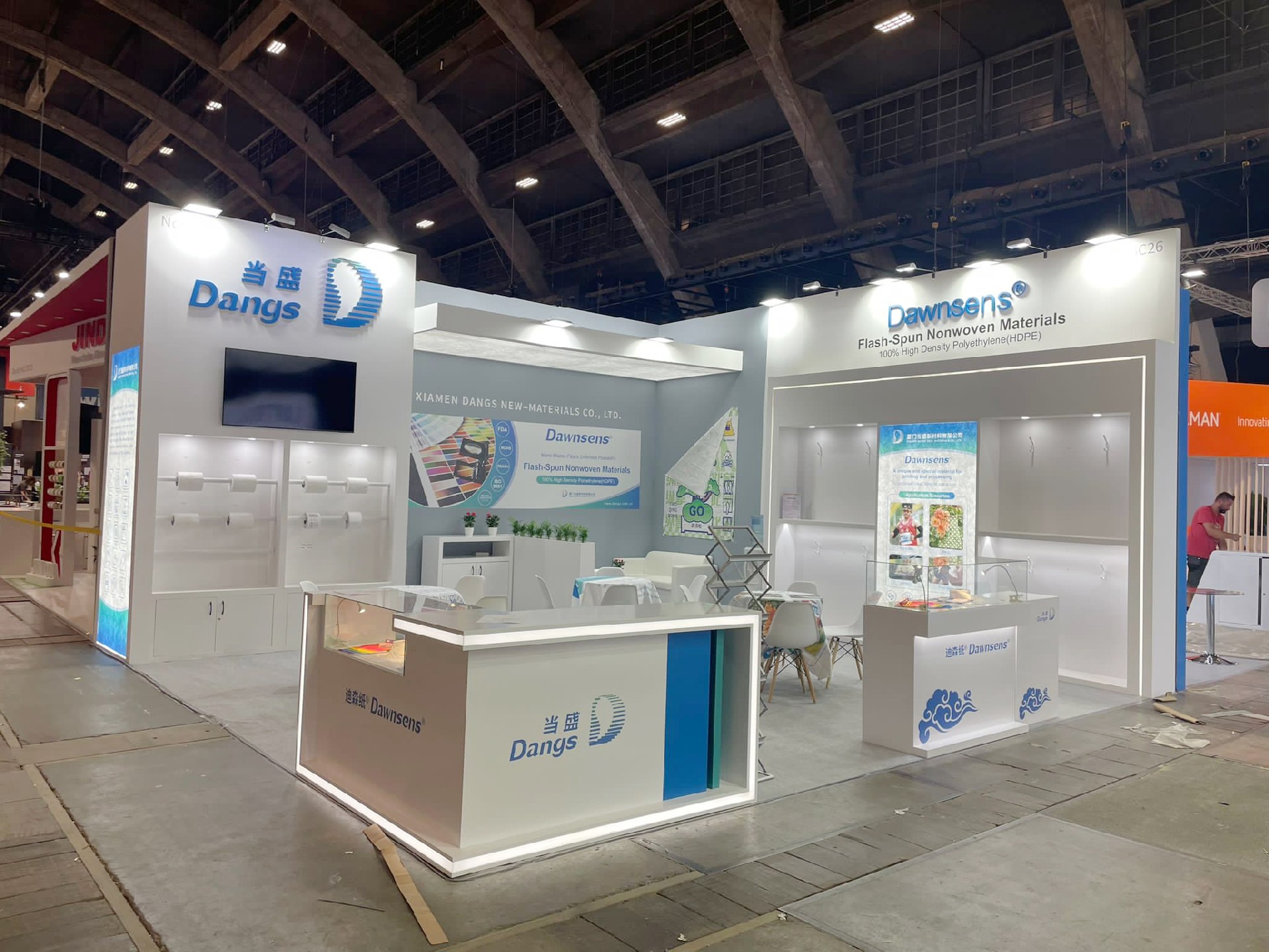 國際標(biāo)簽展展臺設(shè)計(jì)搭建-當(dāng)盛