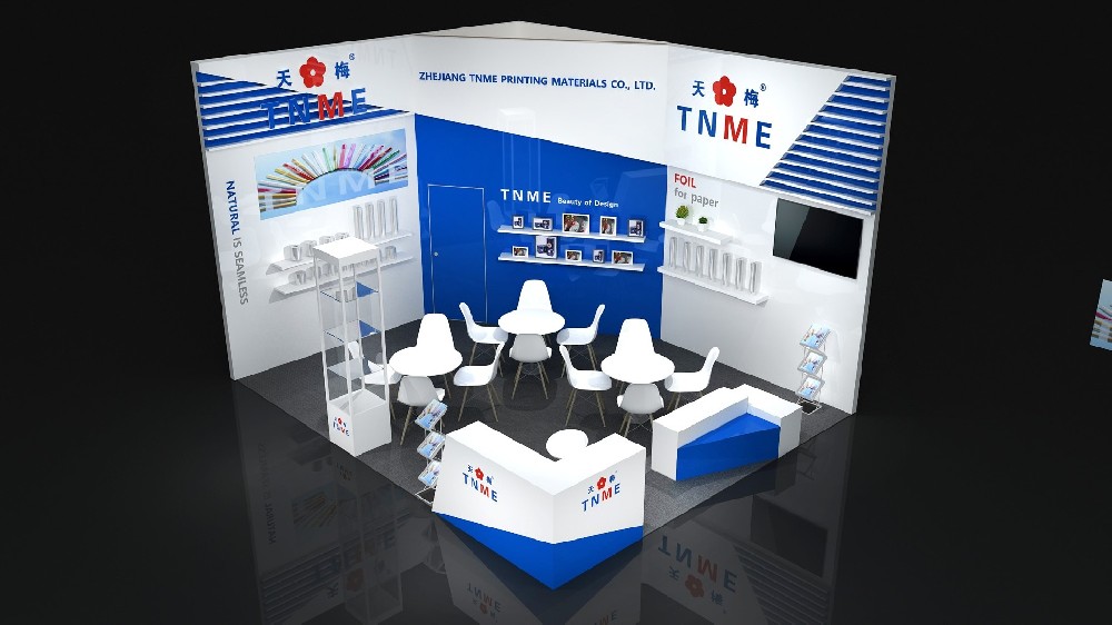 國際標(biāo)簽展展臺設(shè)計(jì)搭建-天梅