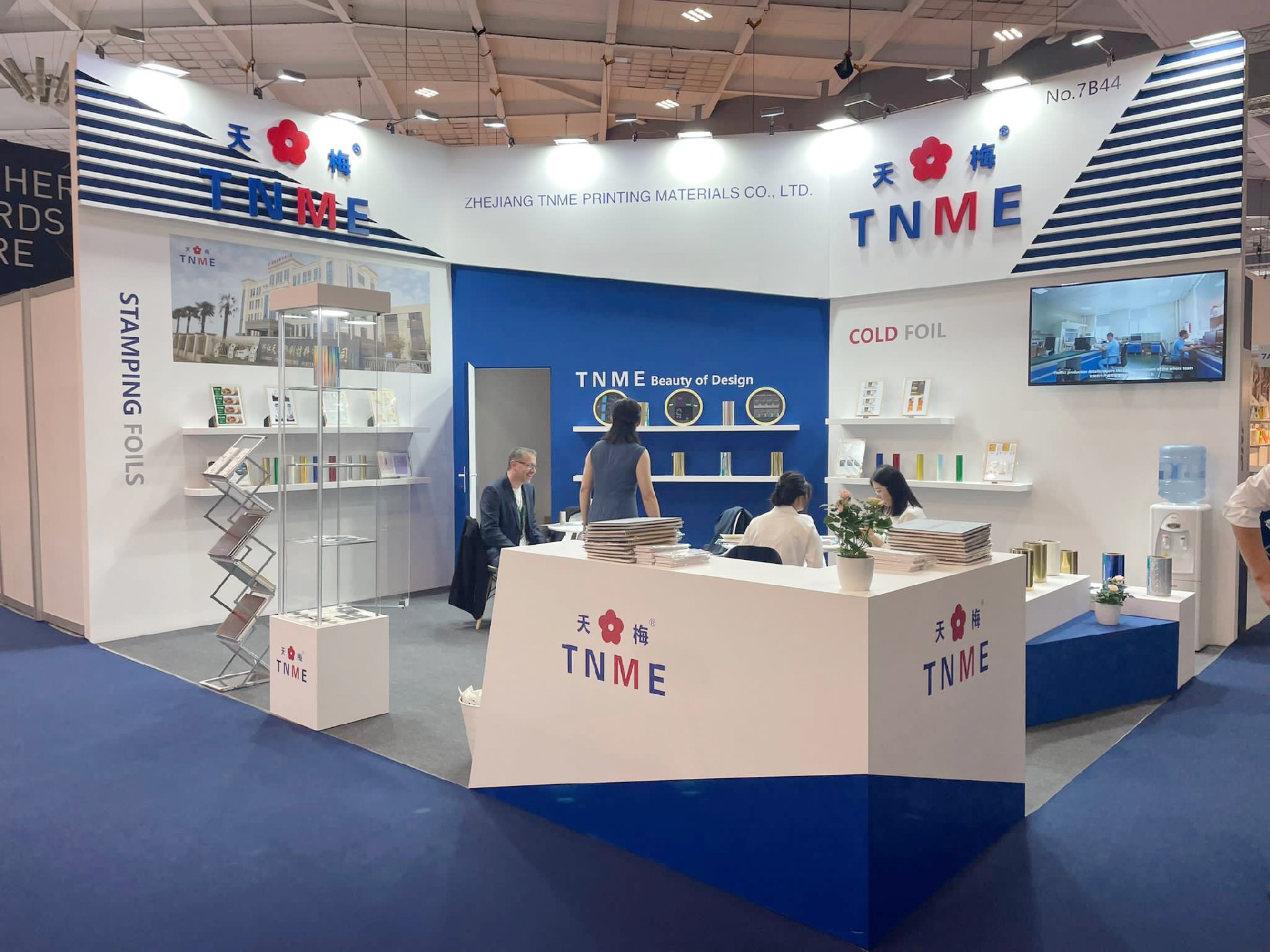 國際標(biāo)簽展展臺設(shè)計(jì)搭建-天梅