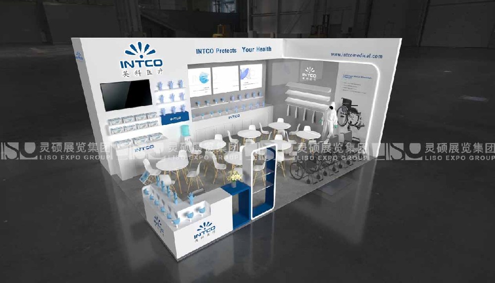 hospitalar展臺(tái)設(shè)計(jì)搭建-英科
