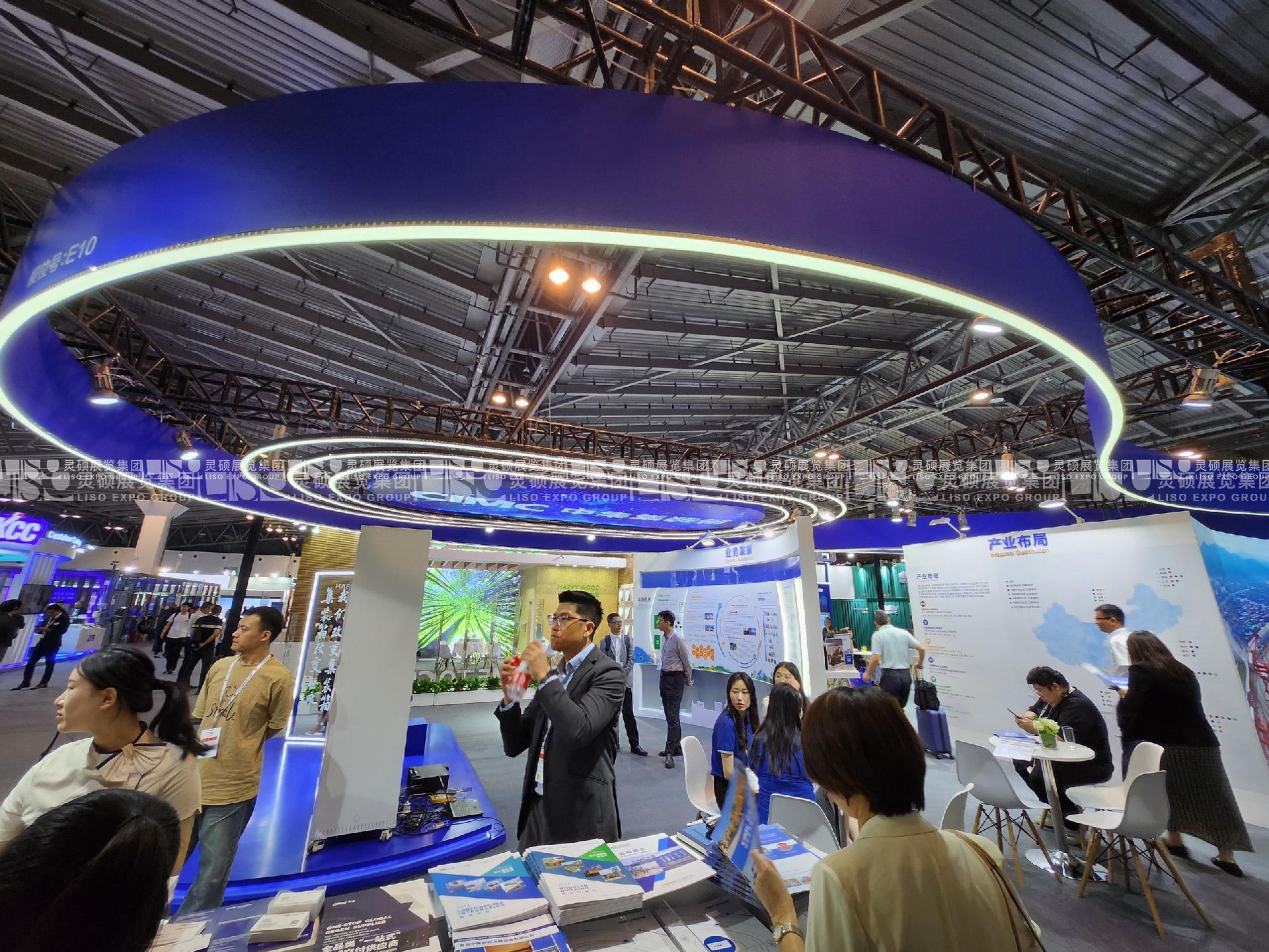 集裝箱展展臺(tái)設(shè)計(jì)搭建案例-中集