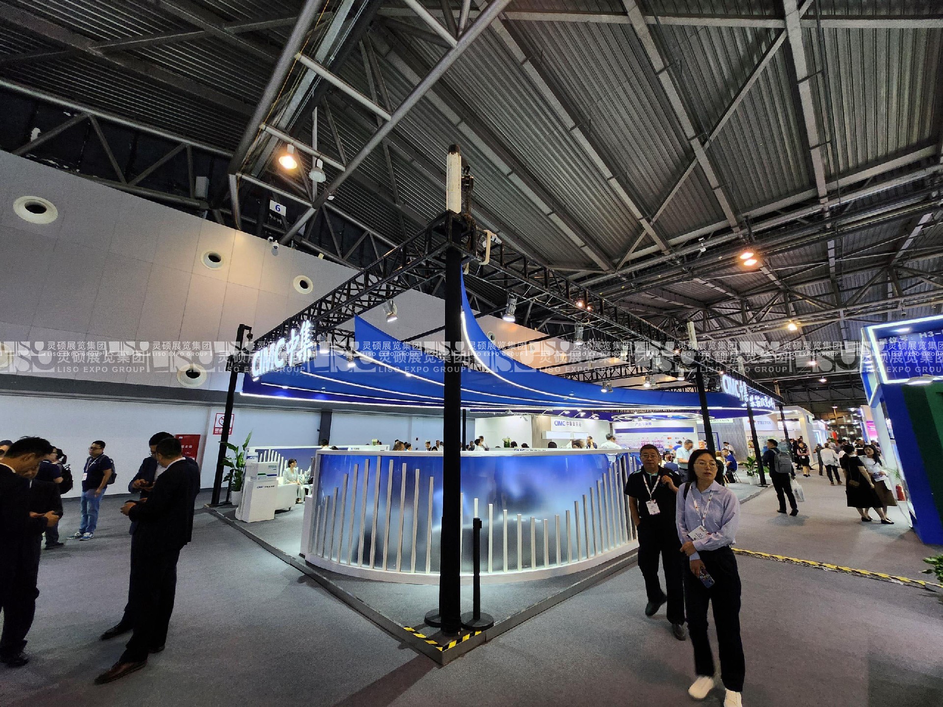 集裝箱展展臺(tái)設(shè)計(jì)搭建案例-中集