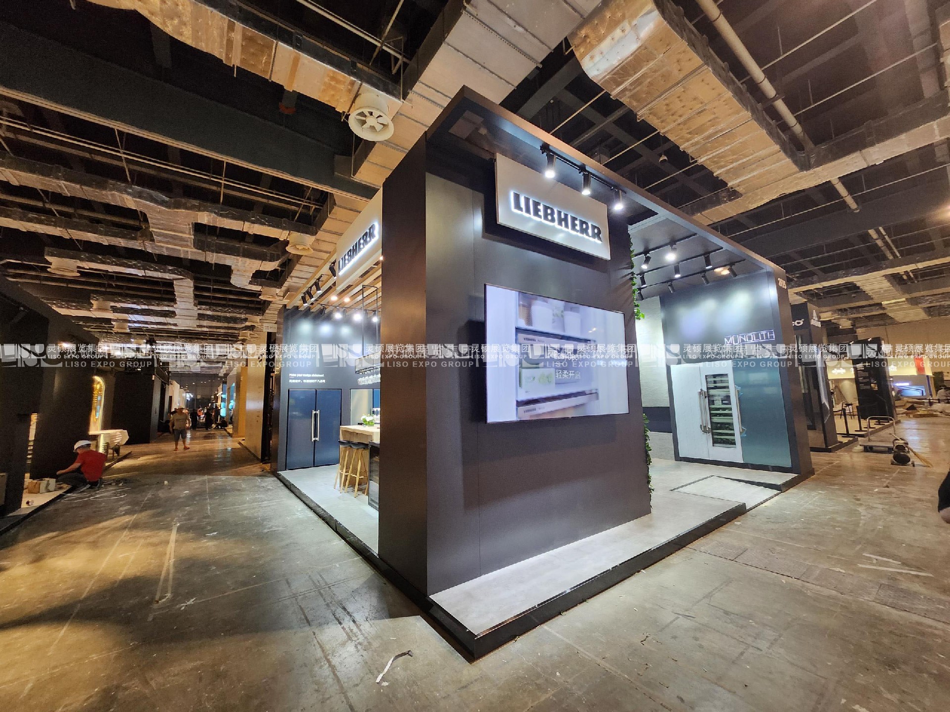 設(shè)計(jì)上海展臺設(shè)計(jì)搭建案例-勃利海爾