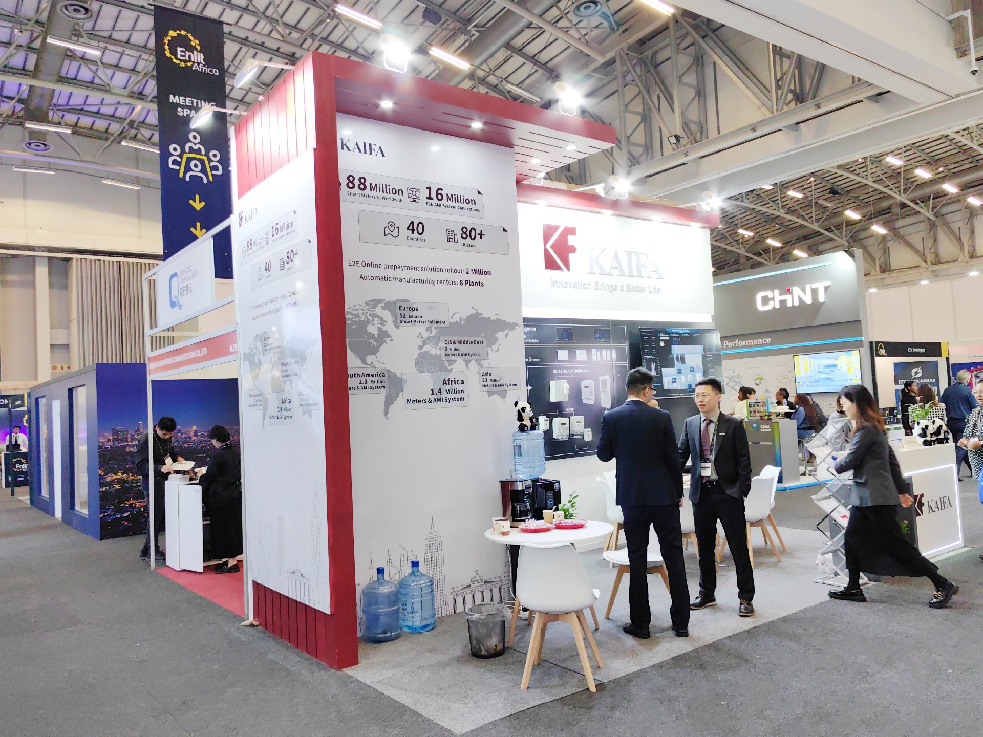 Enlit Africa南非電力展展臺設(shè)計(jì)搭建案例-長城開發(fā)