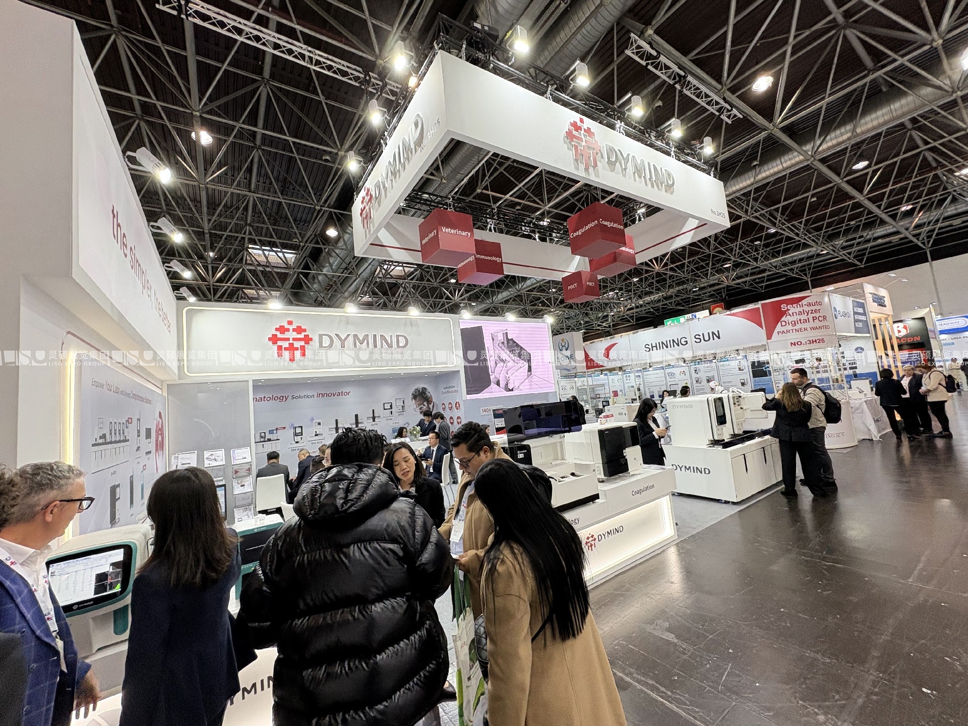 德國杜塞爾多夫醫(yī)療設備展覽會（海外展臺搭建）-帝邁