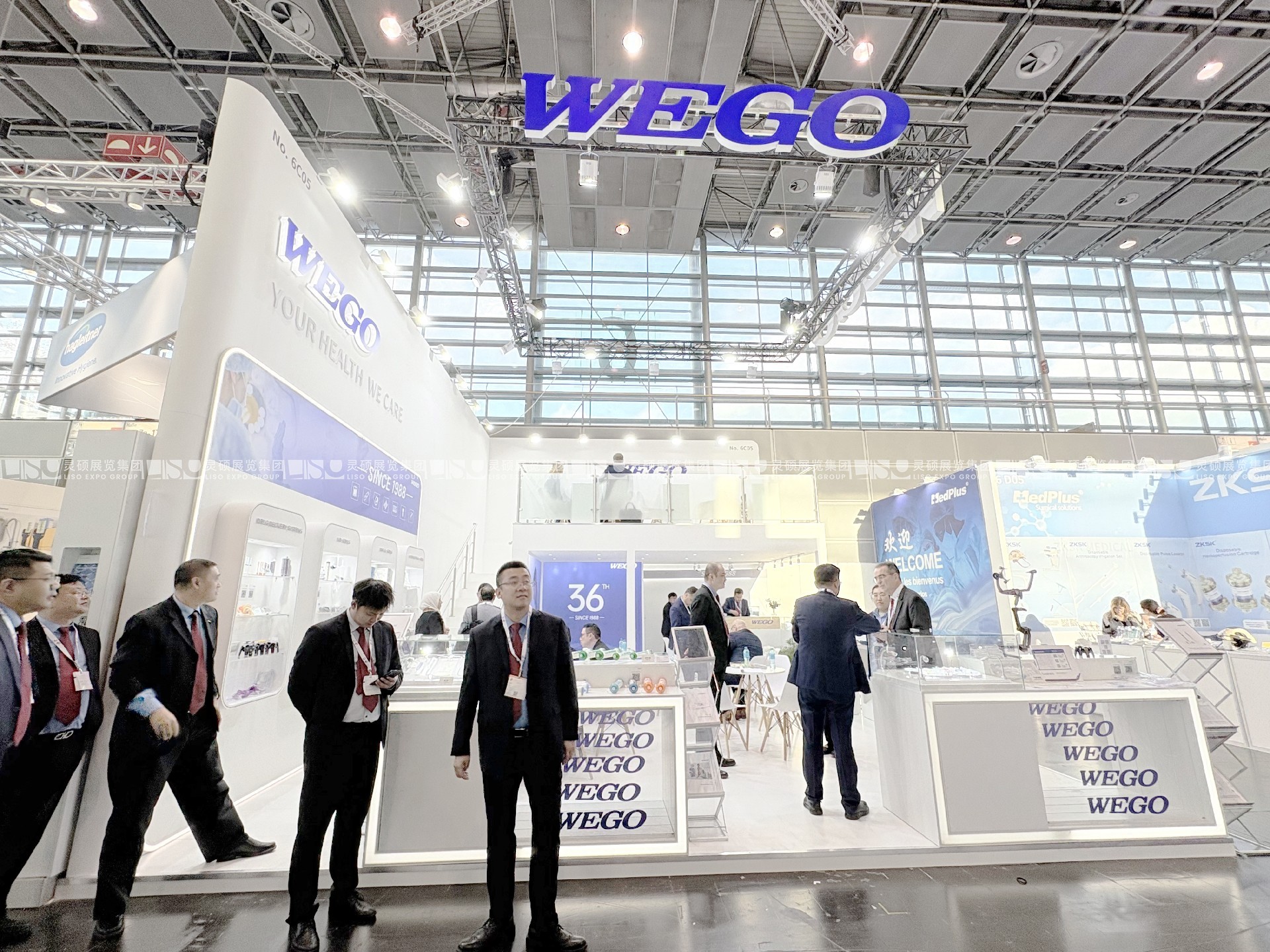 德國杜塞爾多夫醫(yī)療設(shè)備展覽會(huì)medica展臺設(shè)計(jì)搭建- 威高