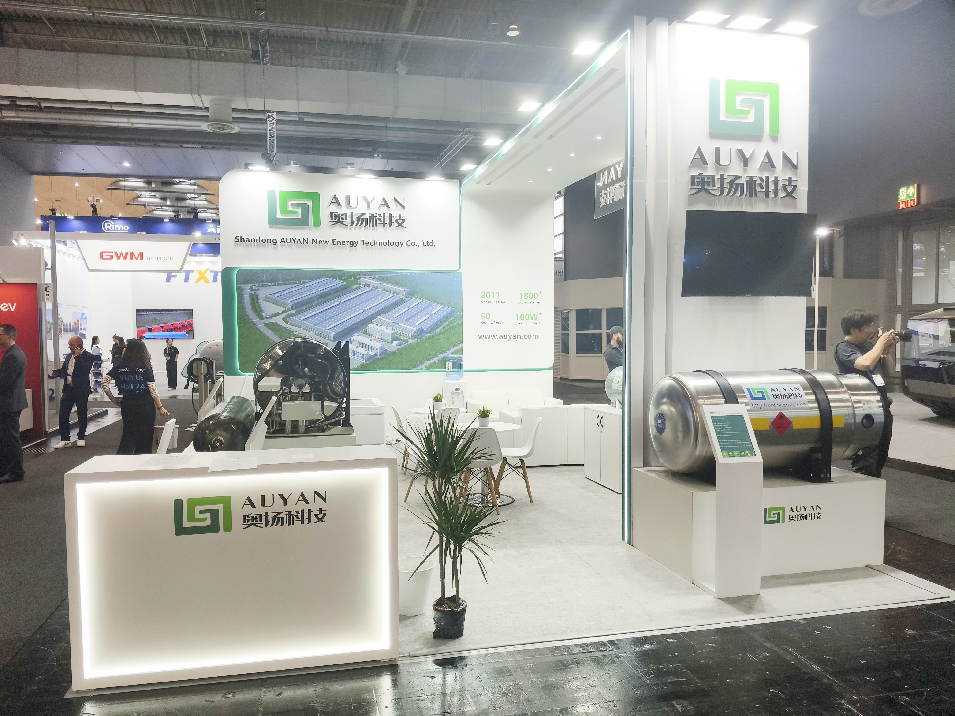 德國漢諾威車展展臺設計搭建-奧揚科技