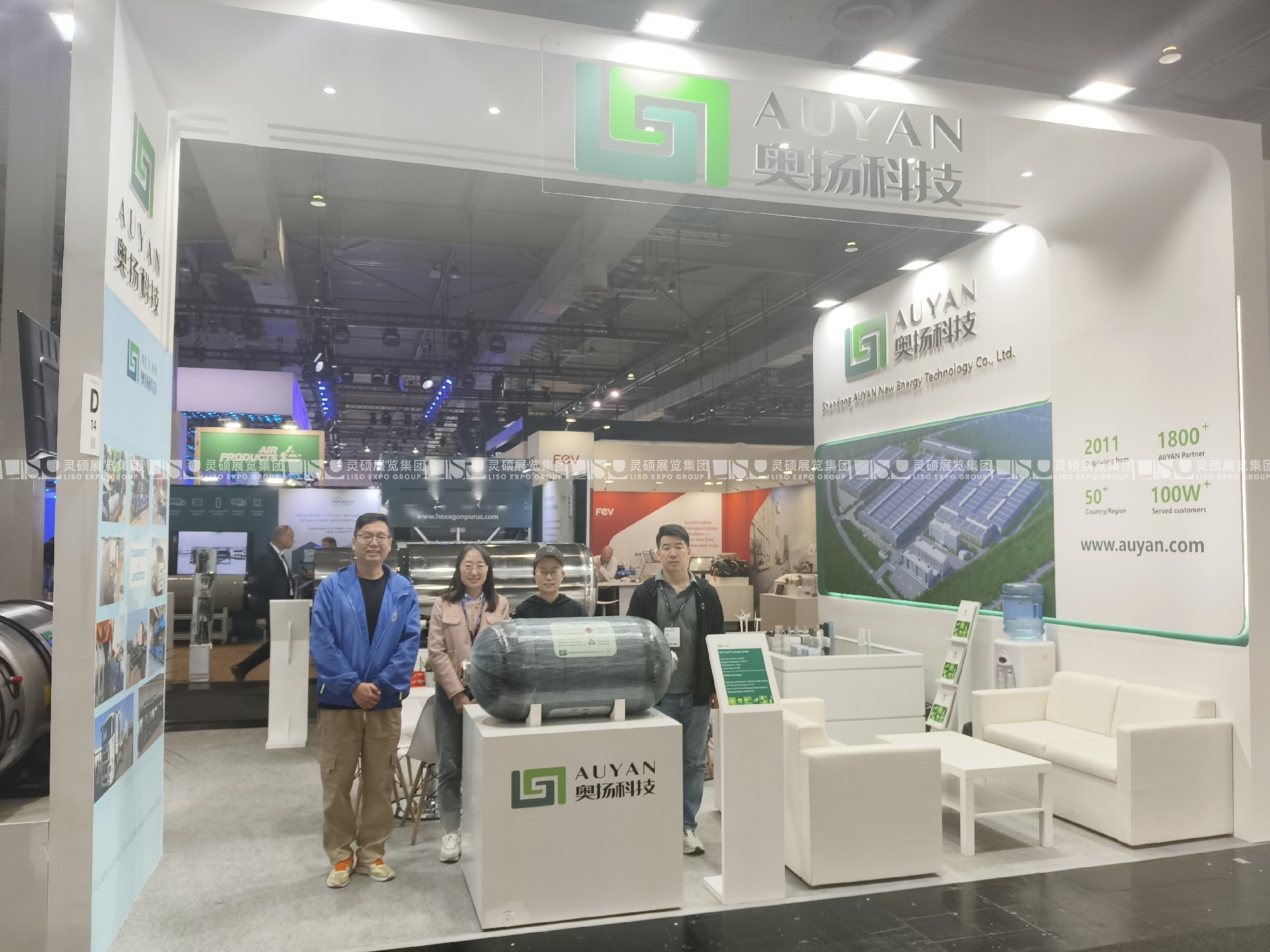 德國漢諾威車展展臺設(shè)計搭建-奧揚(yáng)科技