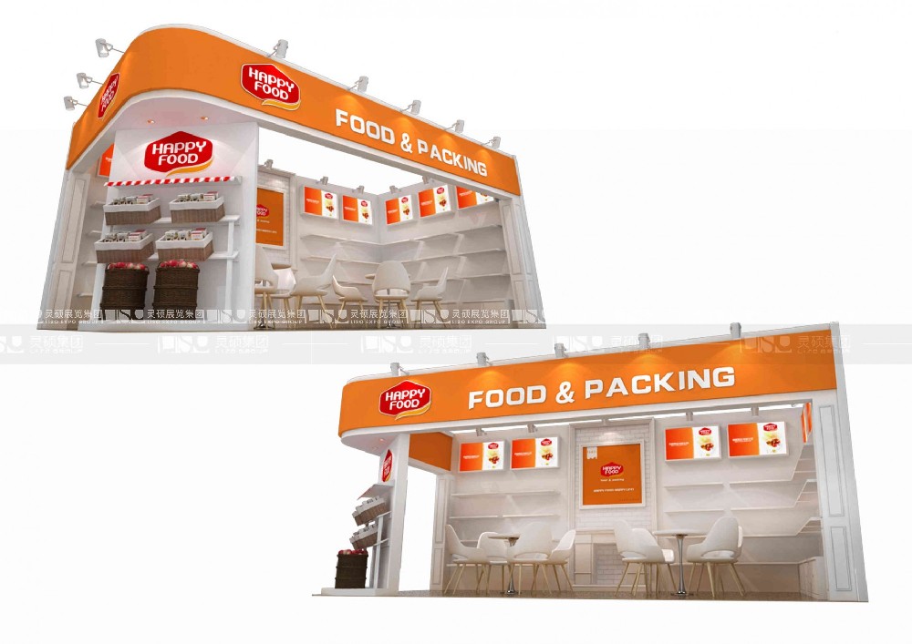 國外展覽會展臺搭建：不同行業(yè)的公司會選擇哪些顏色？