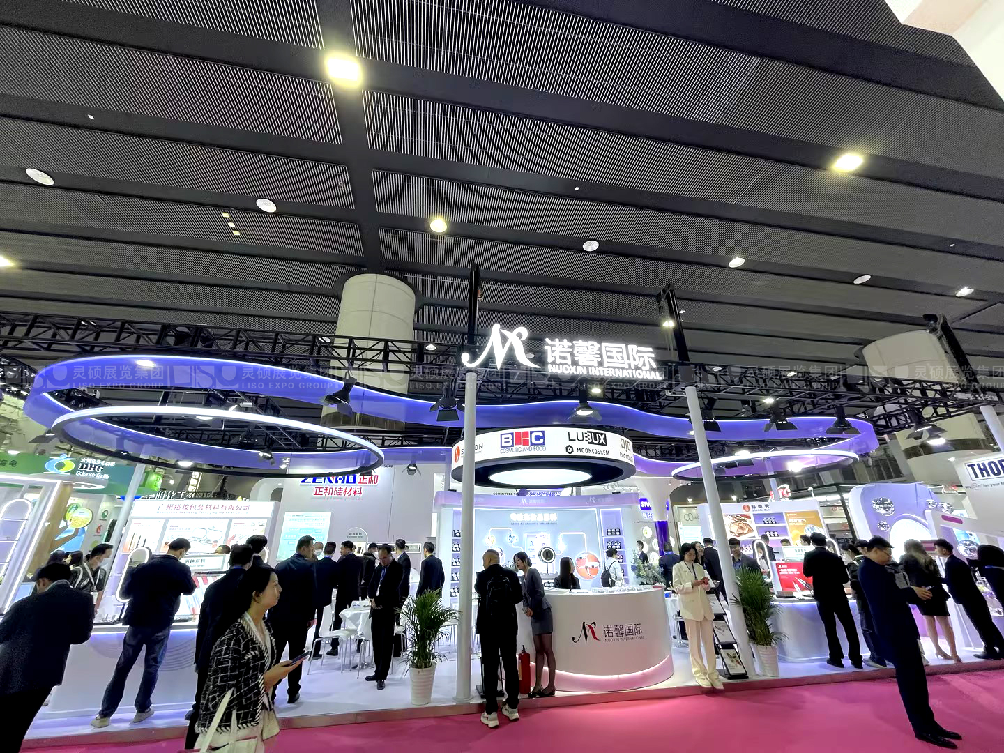 中國國際化妝品、個人和家庭護理用品原料展覽會展臺搭建 - 諾鑫國際