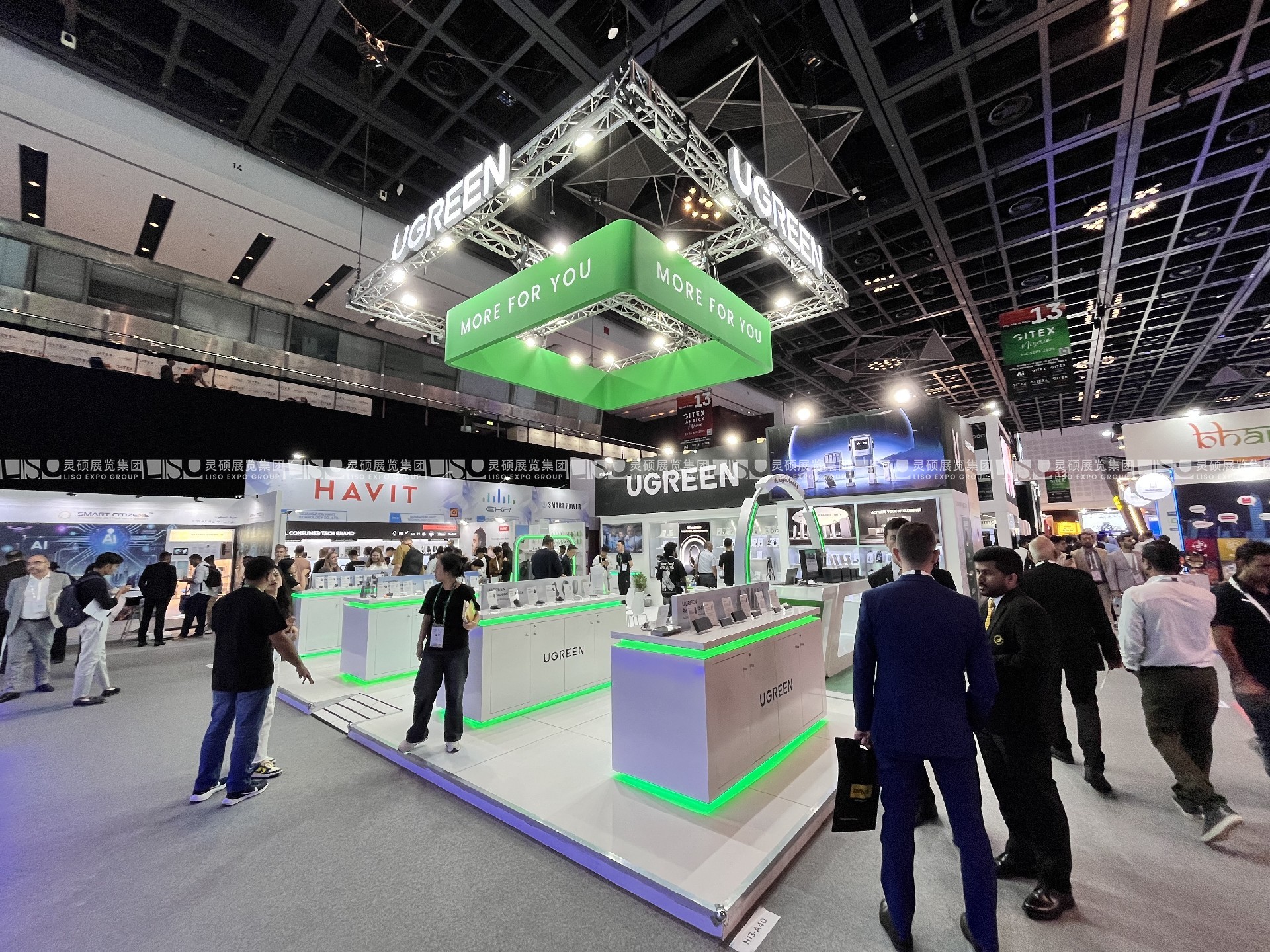 迪拜展臺設計搭建（消費電子及通訊展）